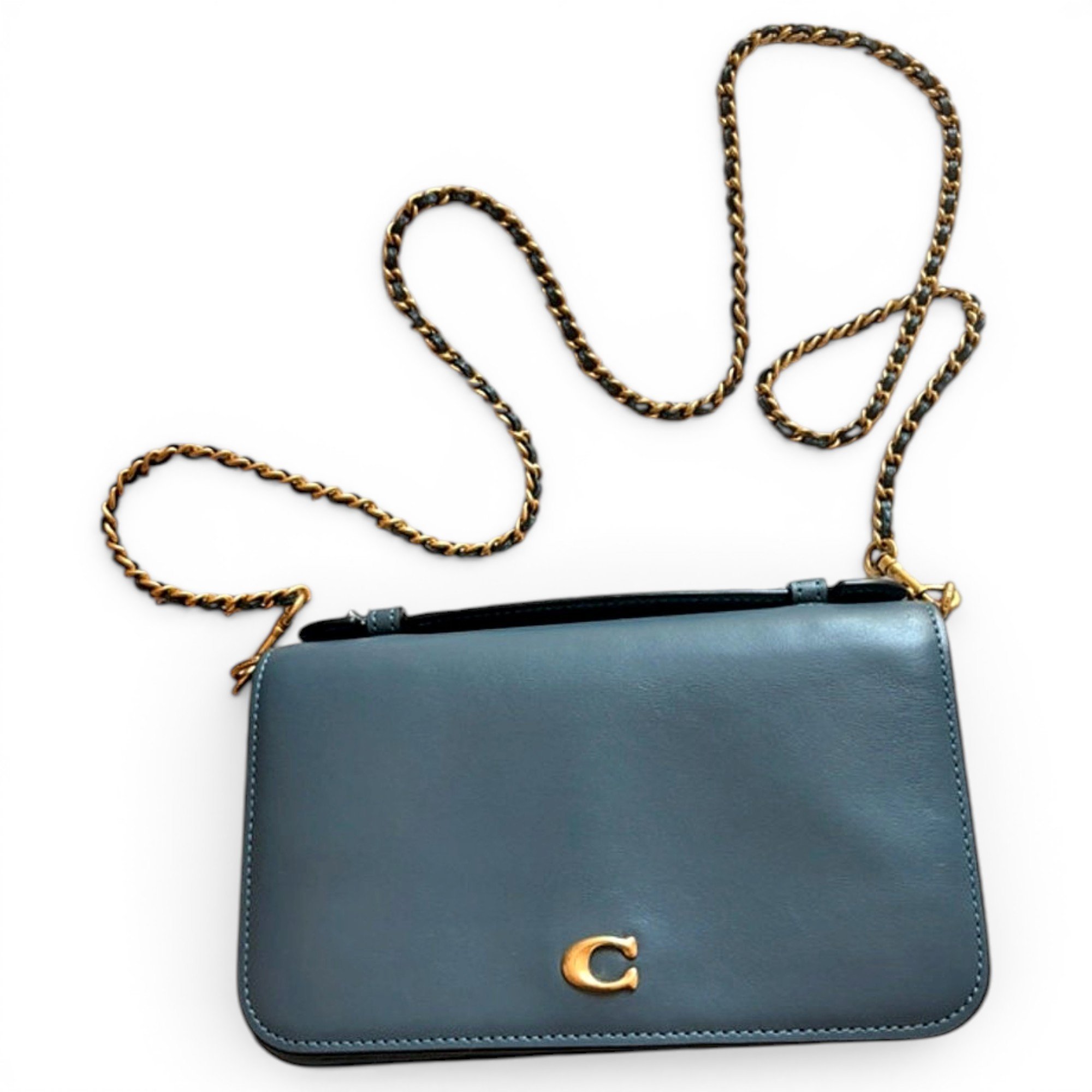 Leather crossbody bag