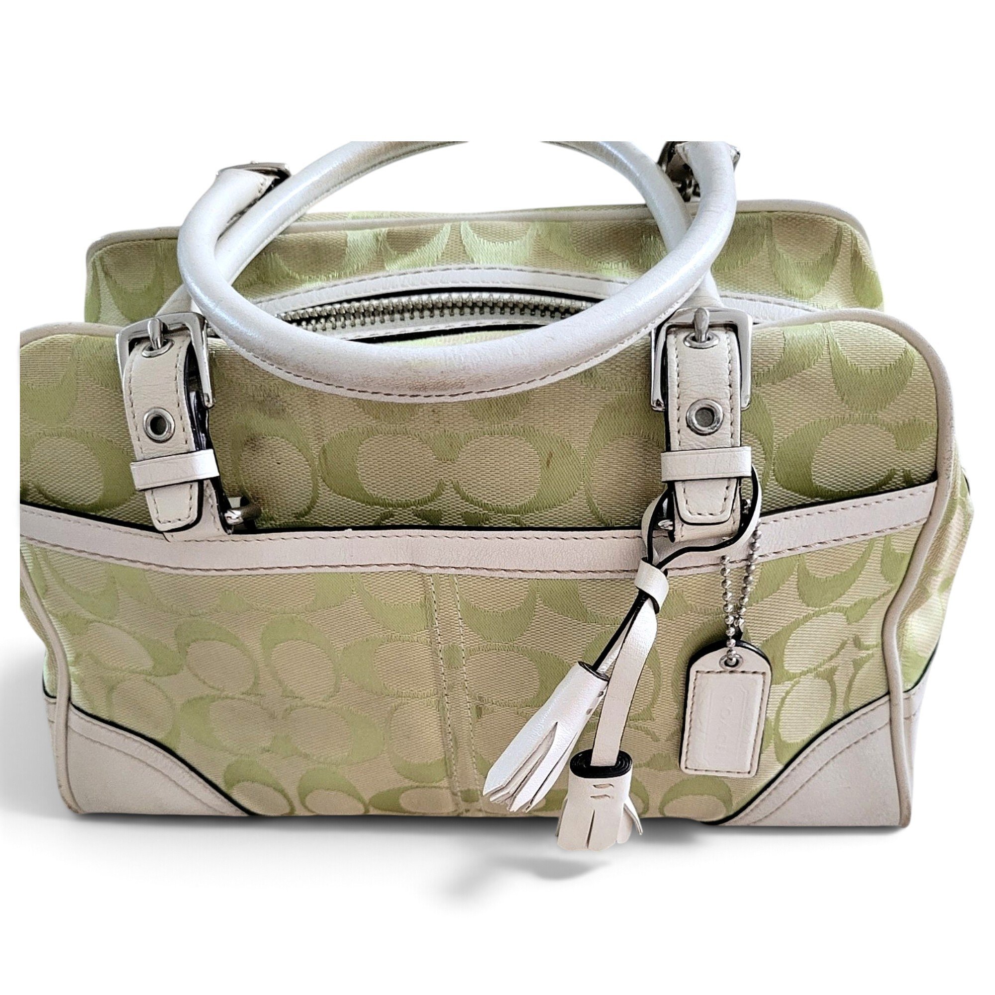 Coach Cloth satchel