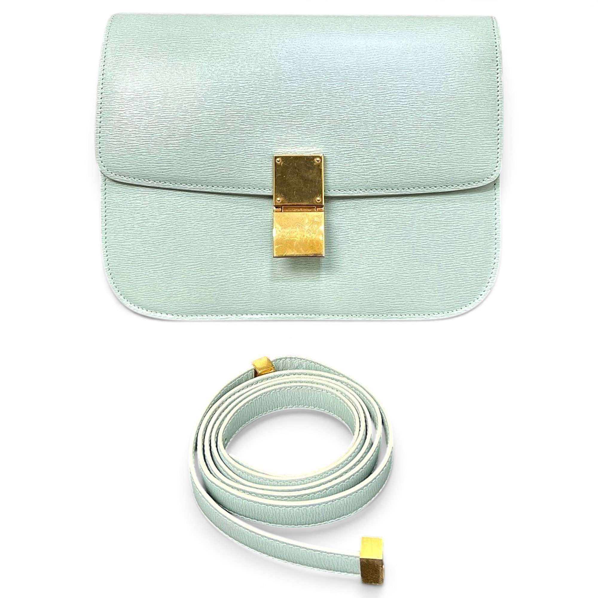 Classic leather handbag