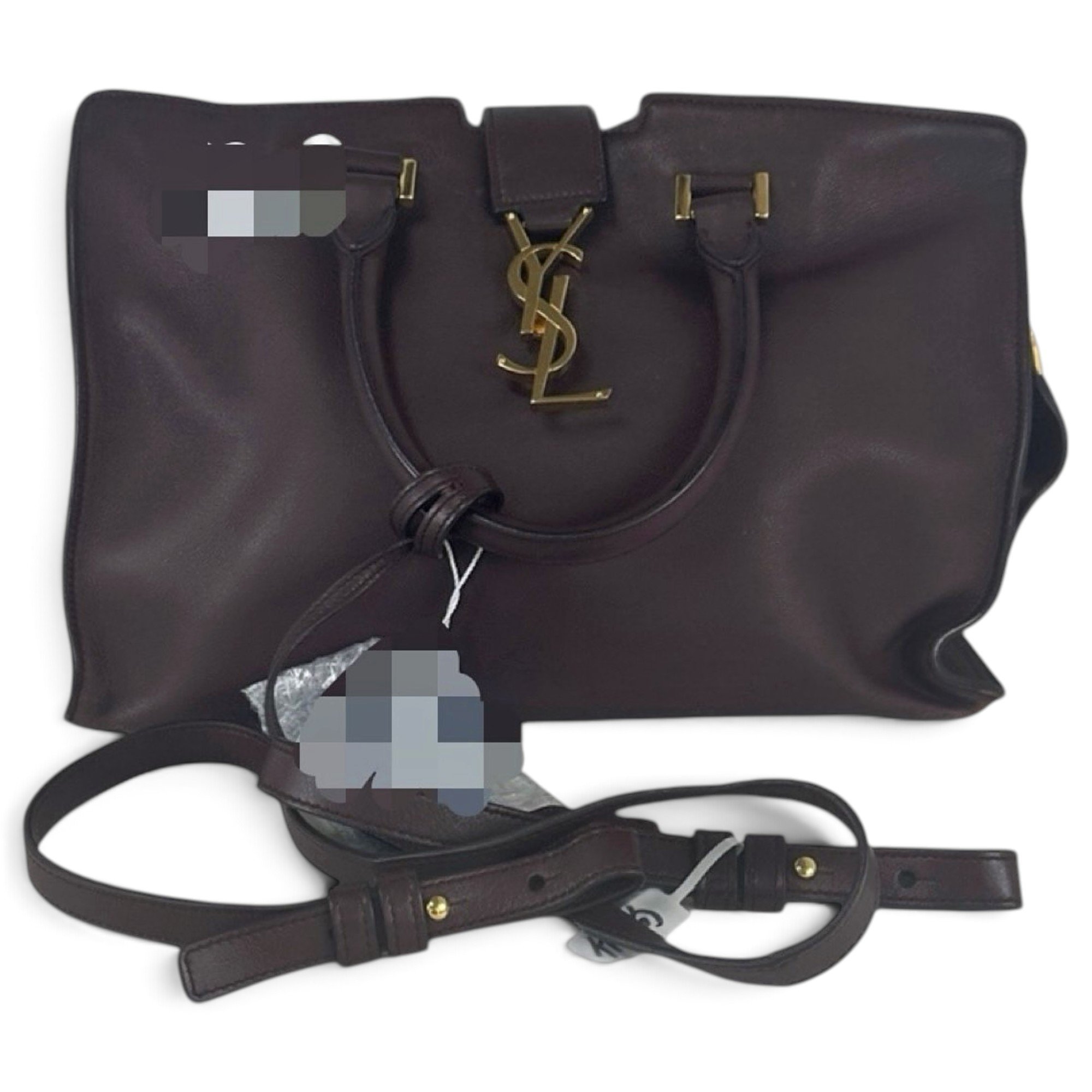 Monogram Cabas leather handbag