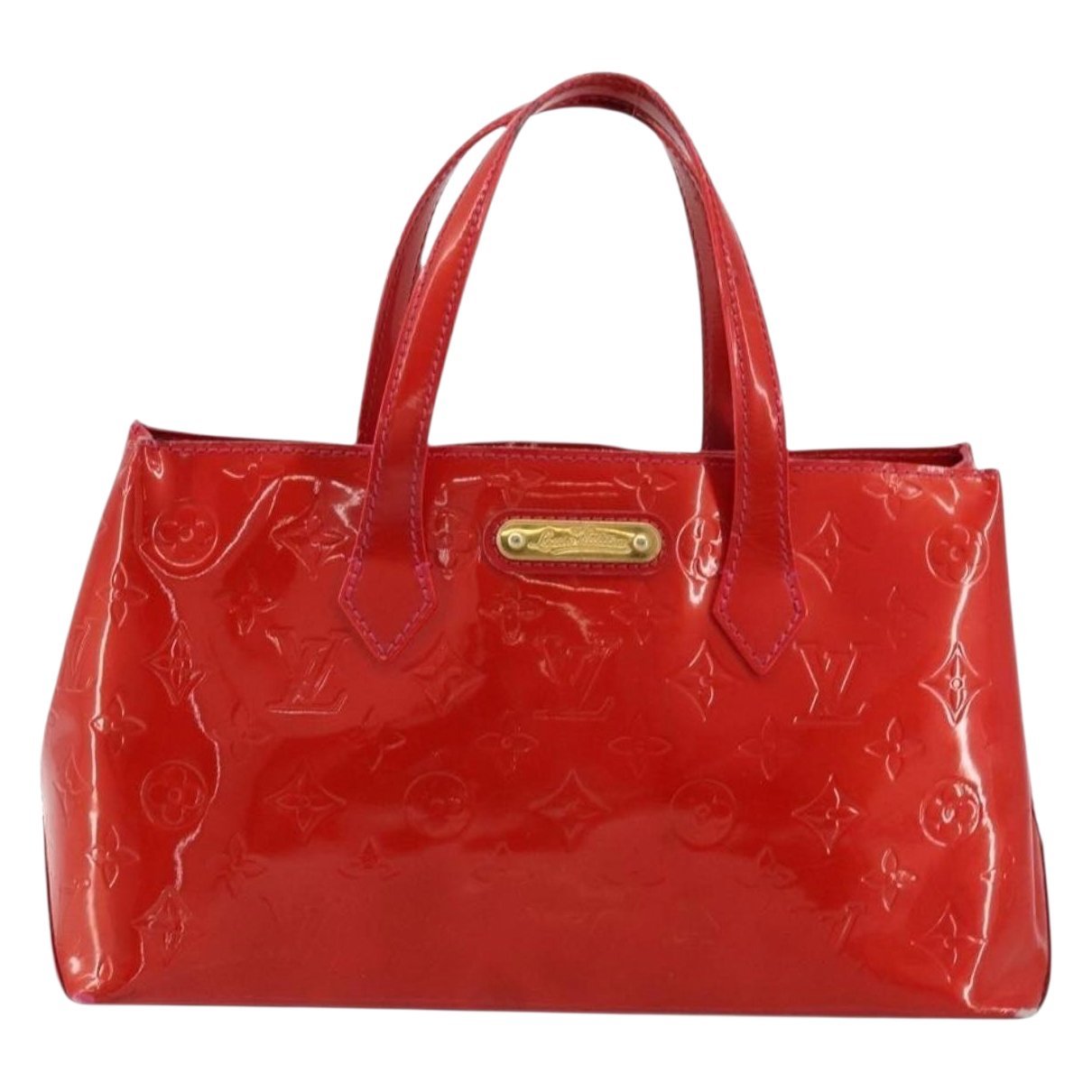 Wilshire patent leather handbag