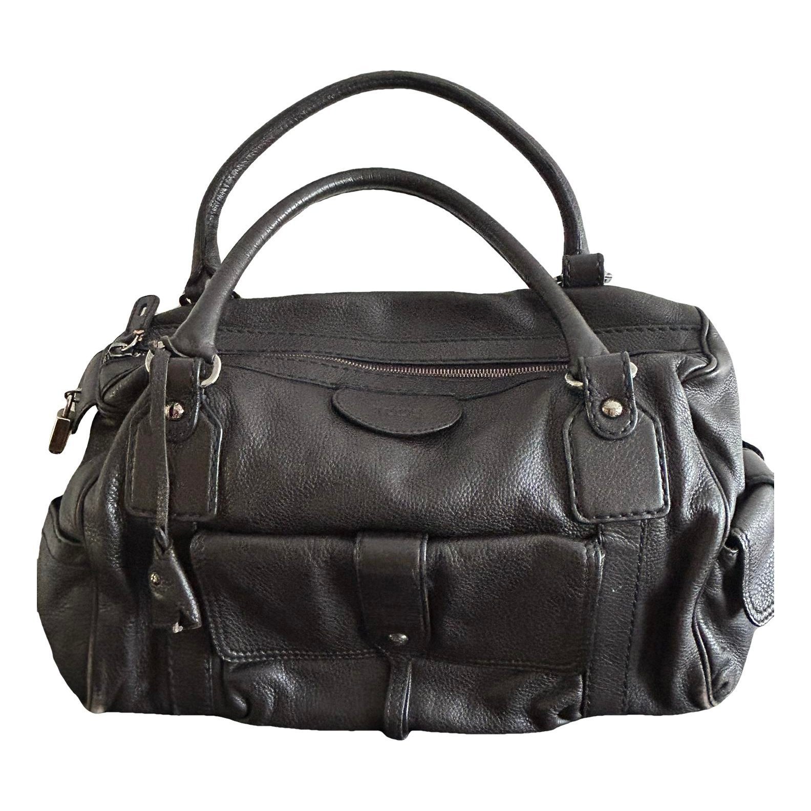 Leather handbag