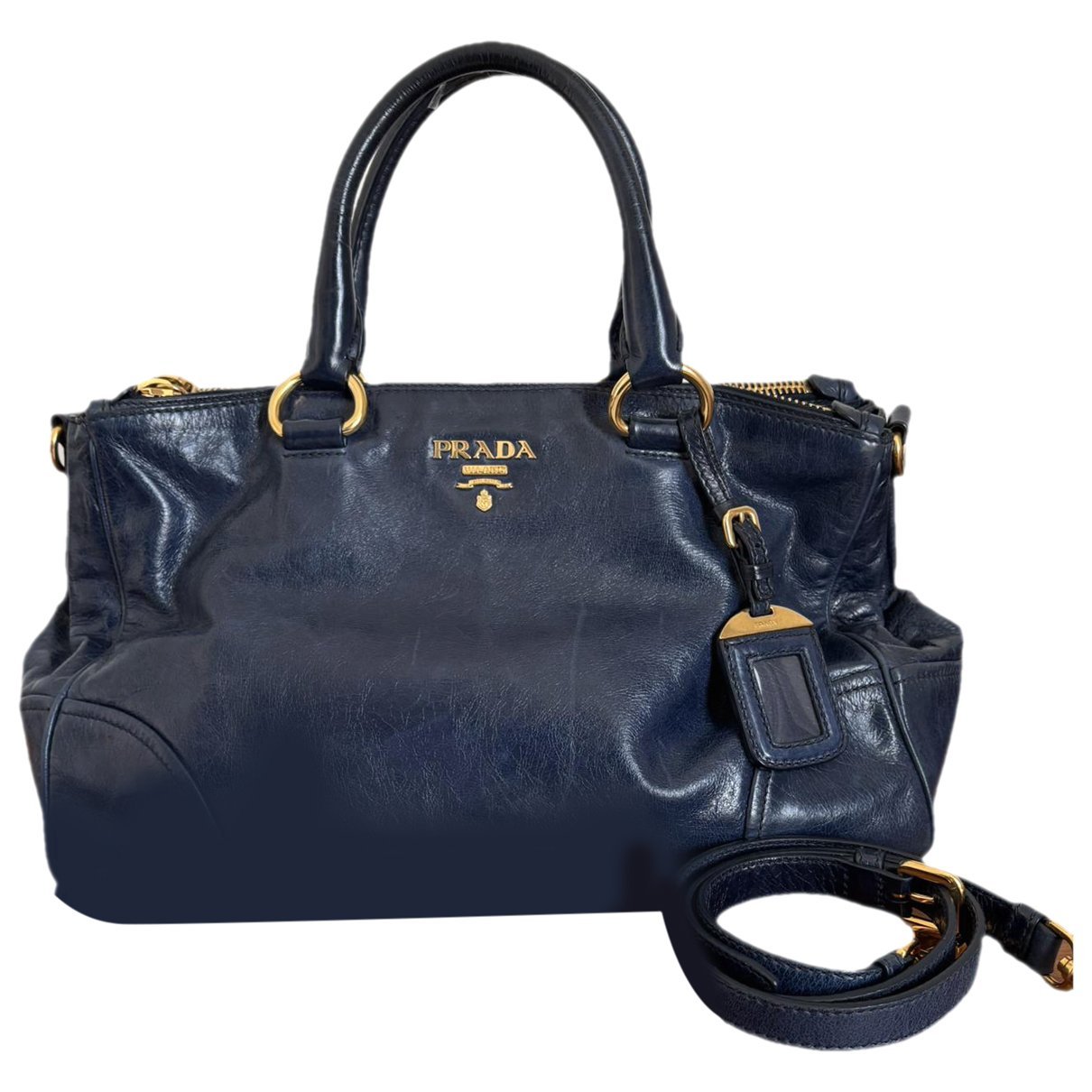 Leather handbag