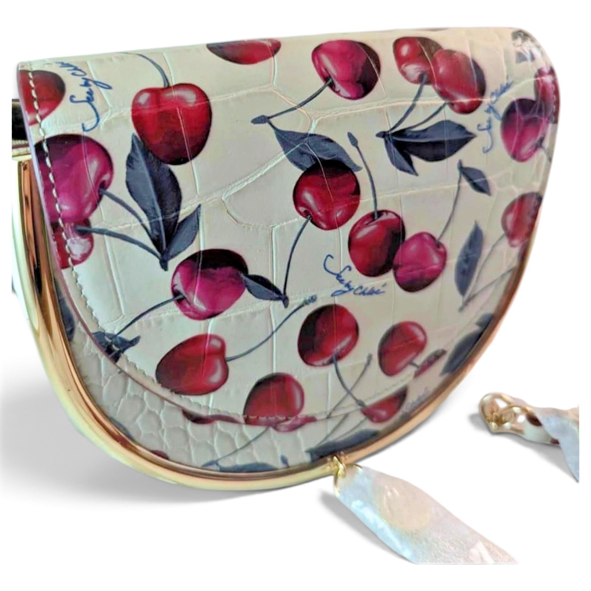 Leather crossbody bag