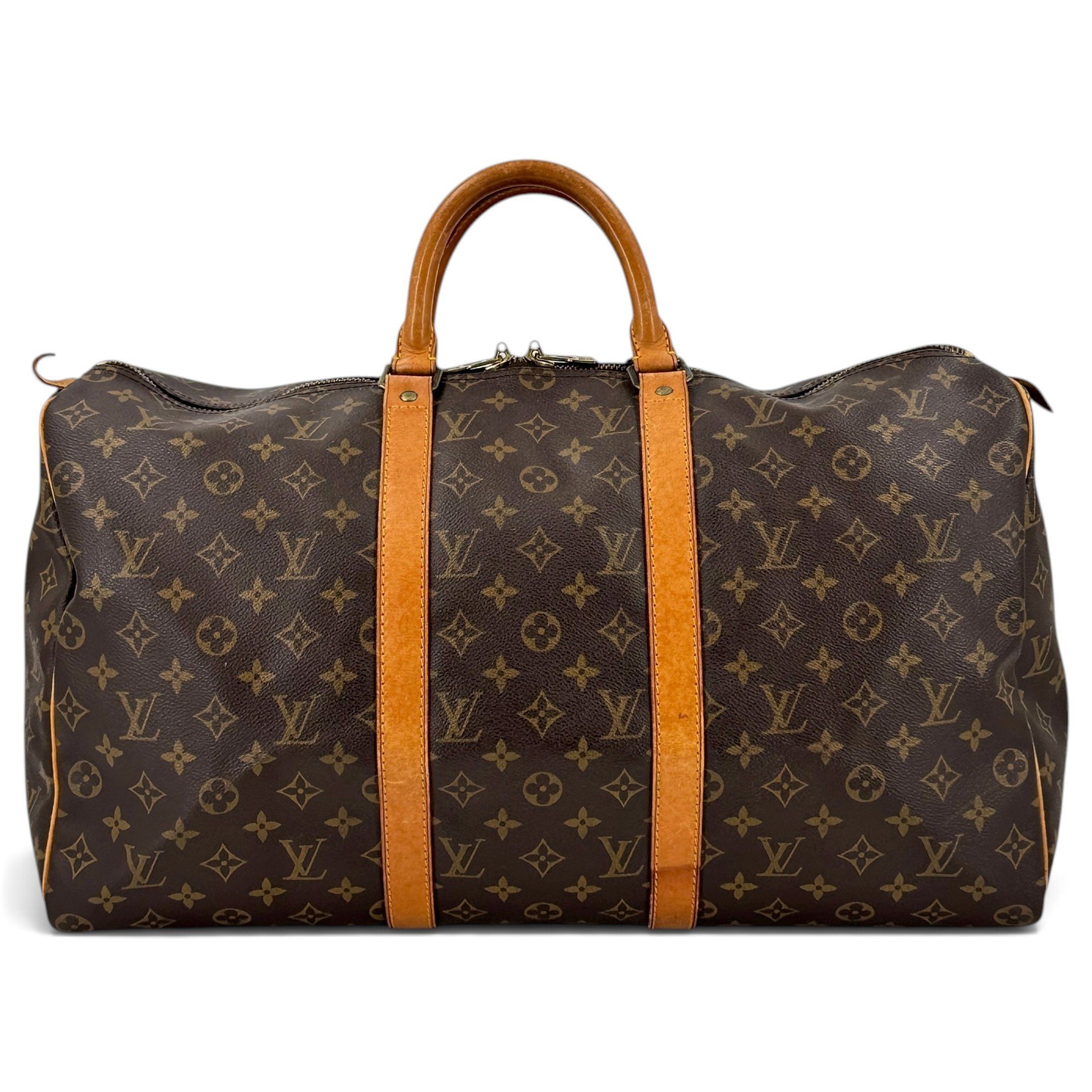 Keepall leather 48h bag