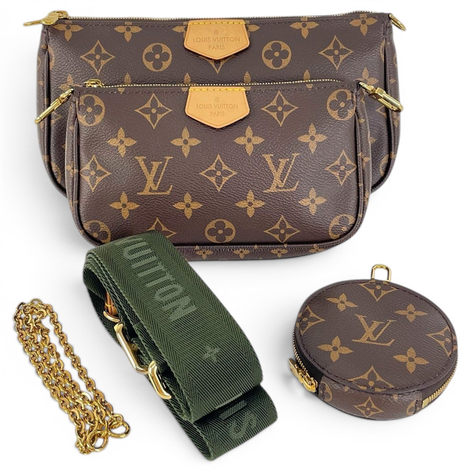 Multi Pochette Accessoires leather handbag