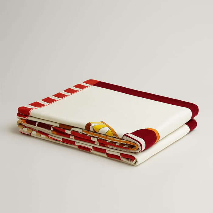 Terracotta Patchwork Saddle Blanket