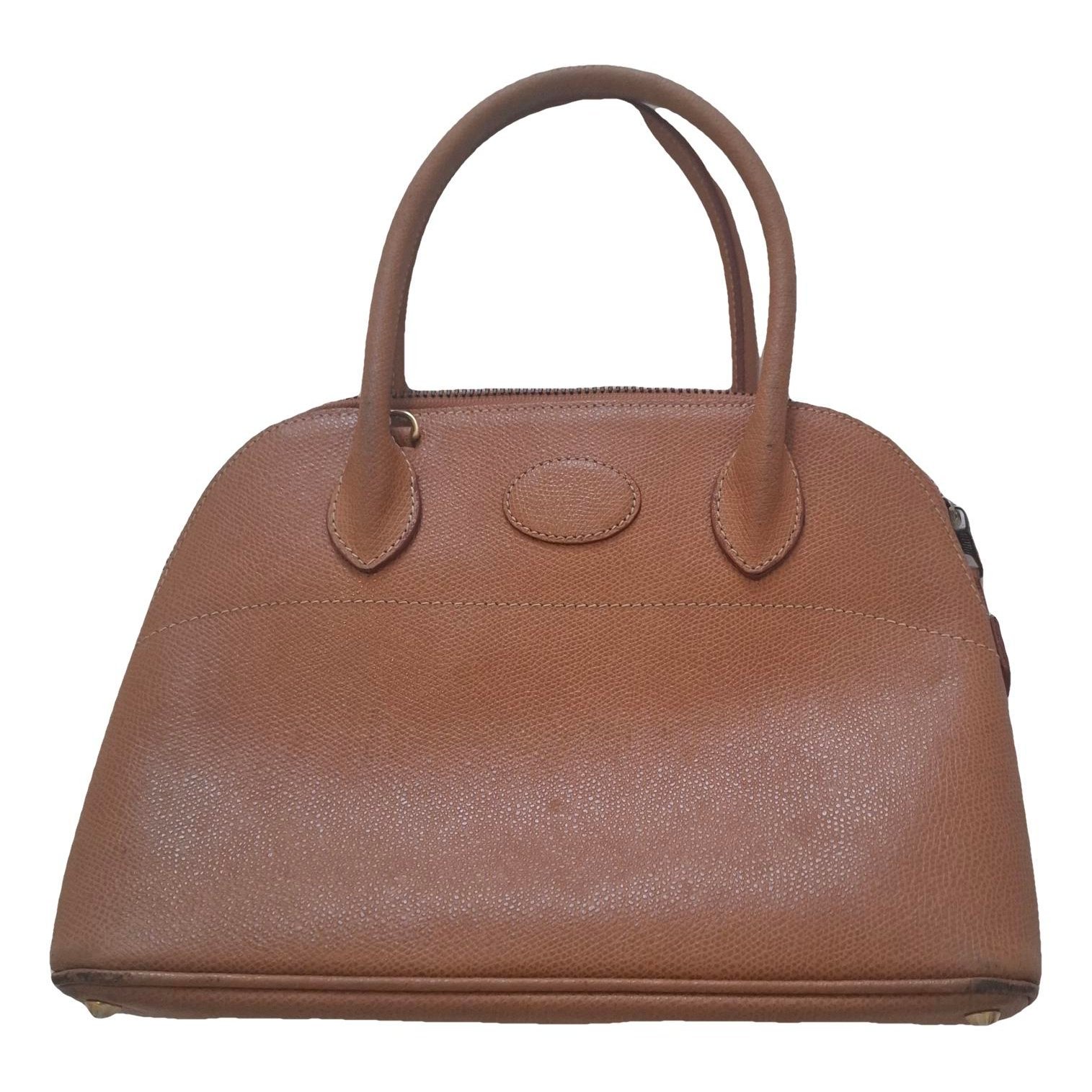 Hermes Bolide 1923 leather handbag