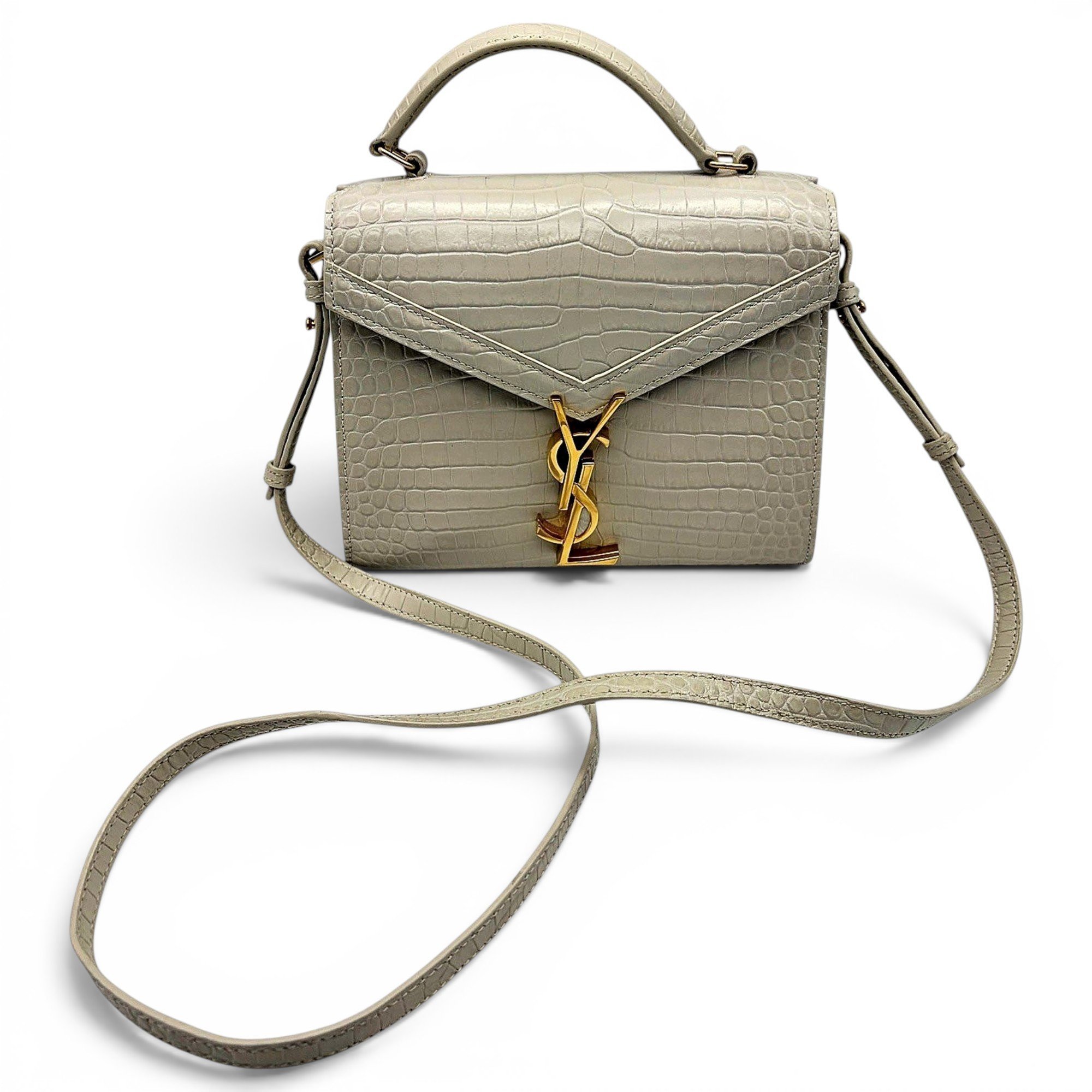 Cassandra Top Handle leather mini bag