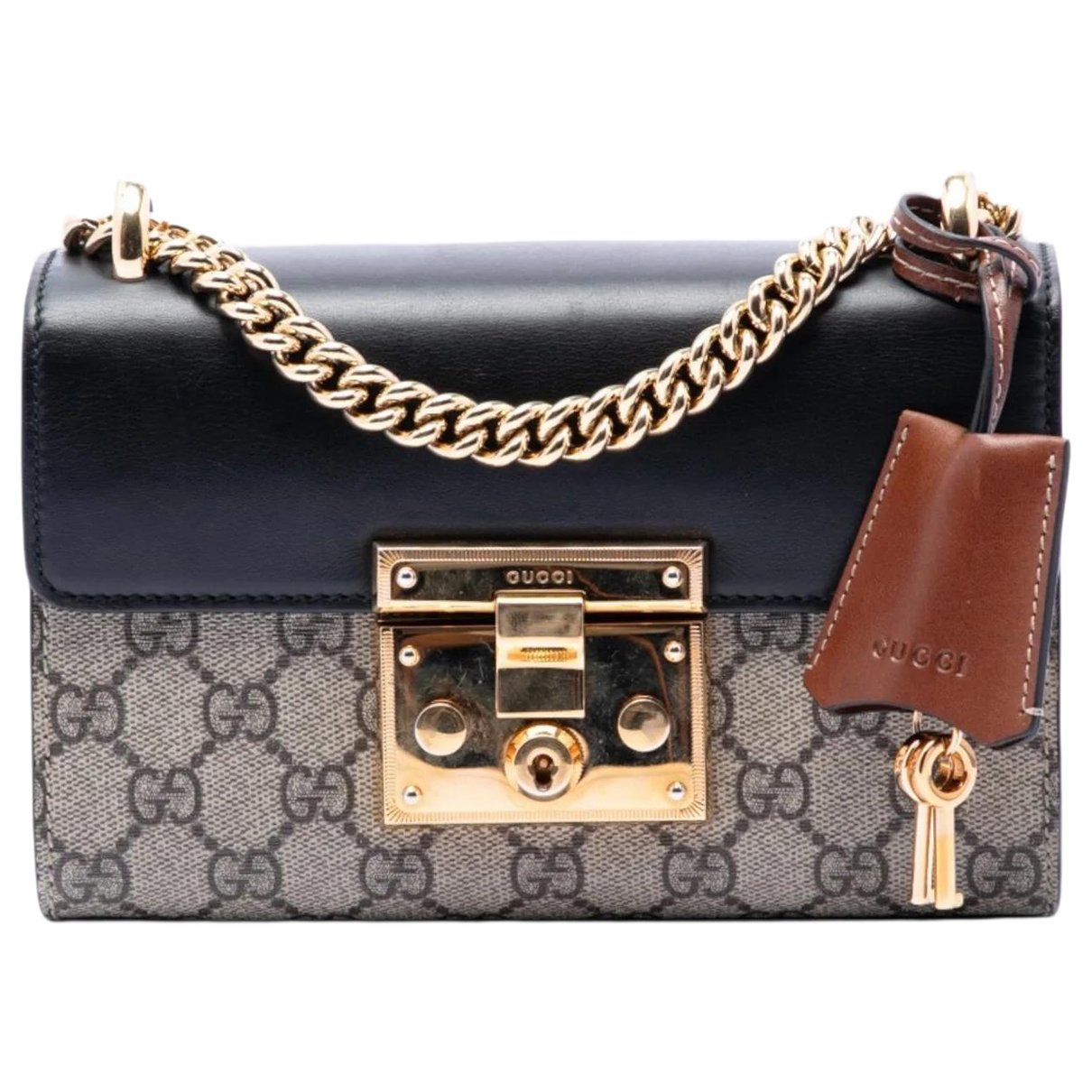 Padlock cloth crossbody bag