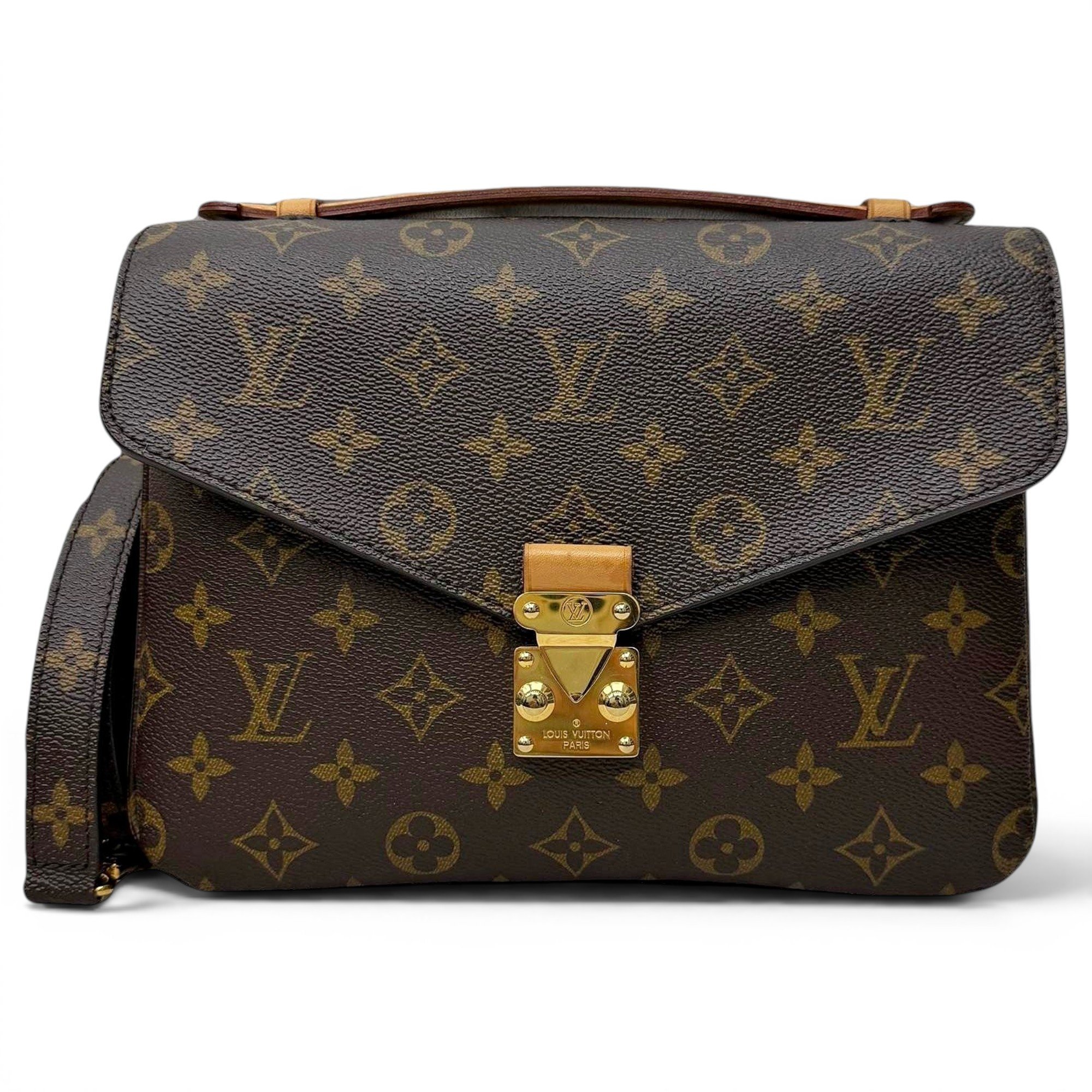 Metis leather handbag