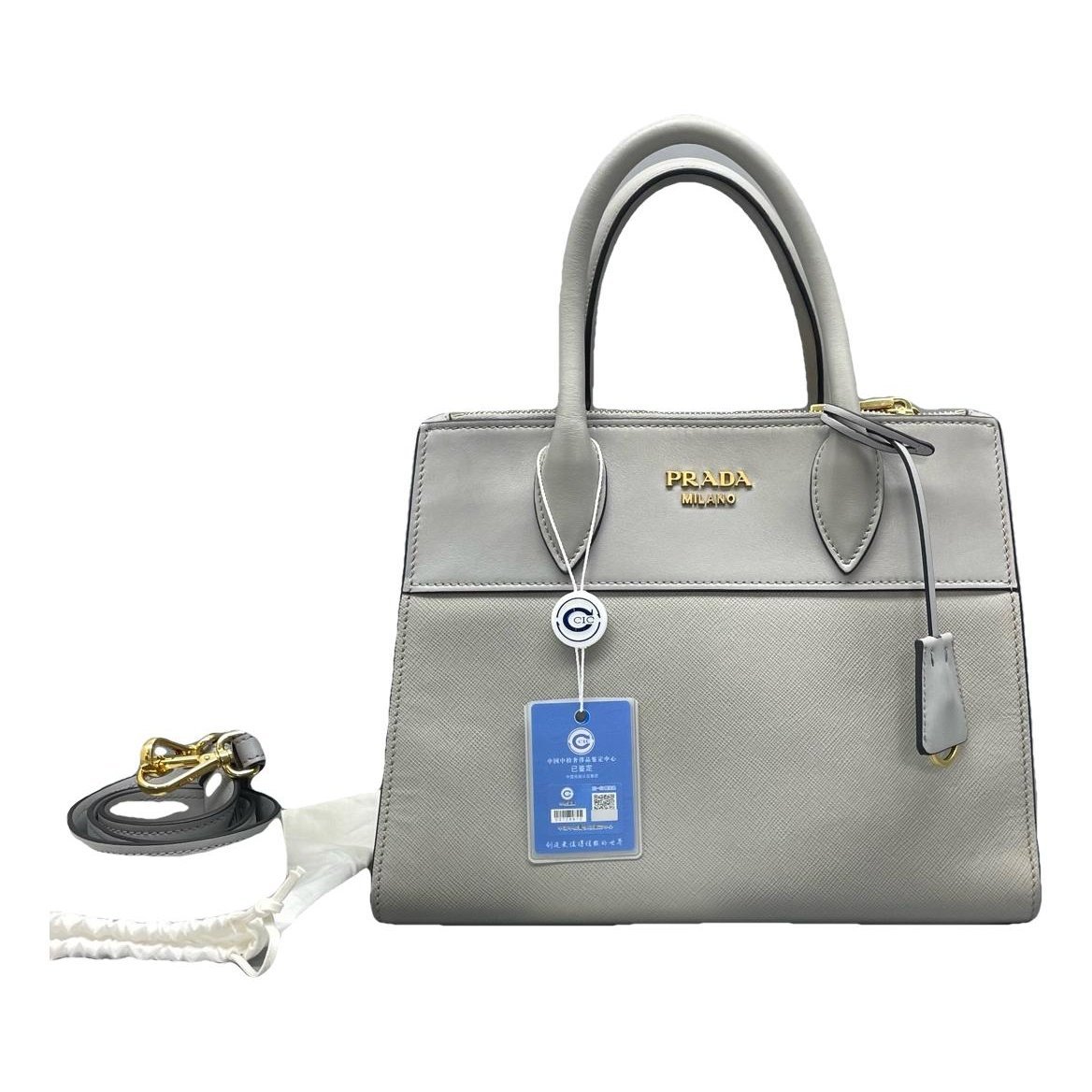 Leather handbag