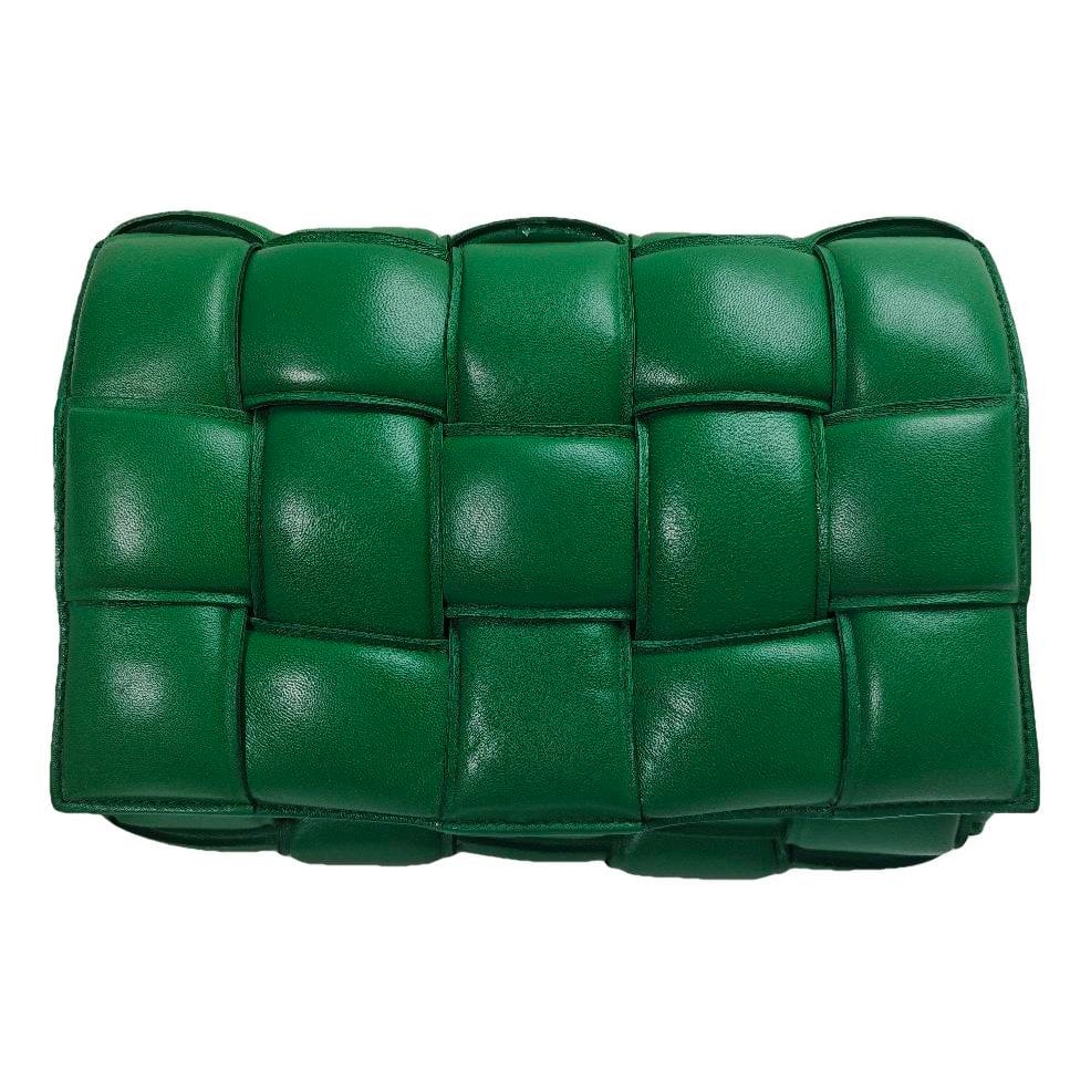 Cassette Padded leather handbag
