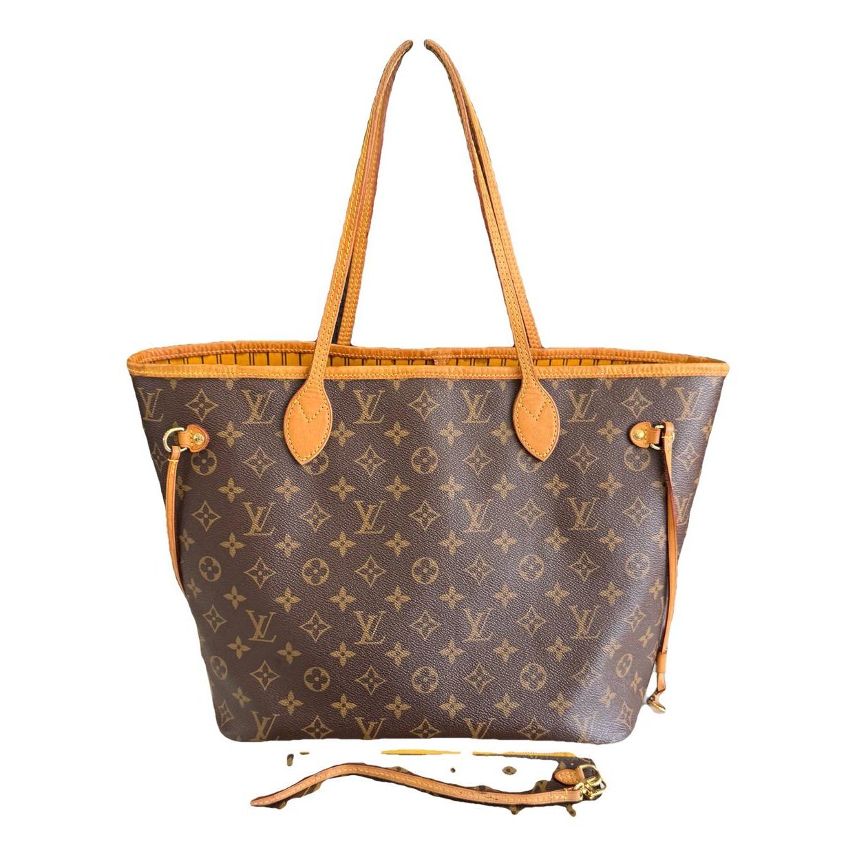 Neverfull leather handbag