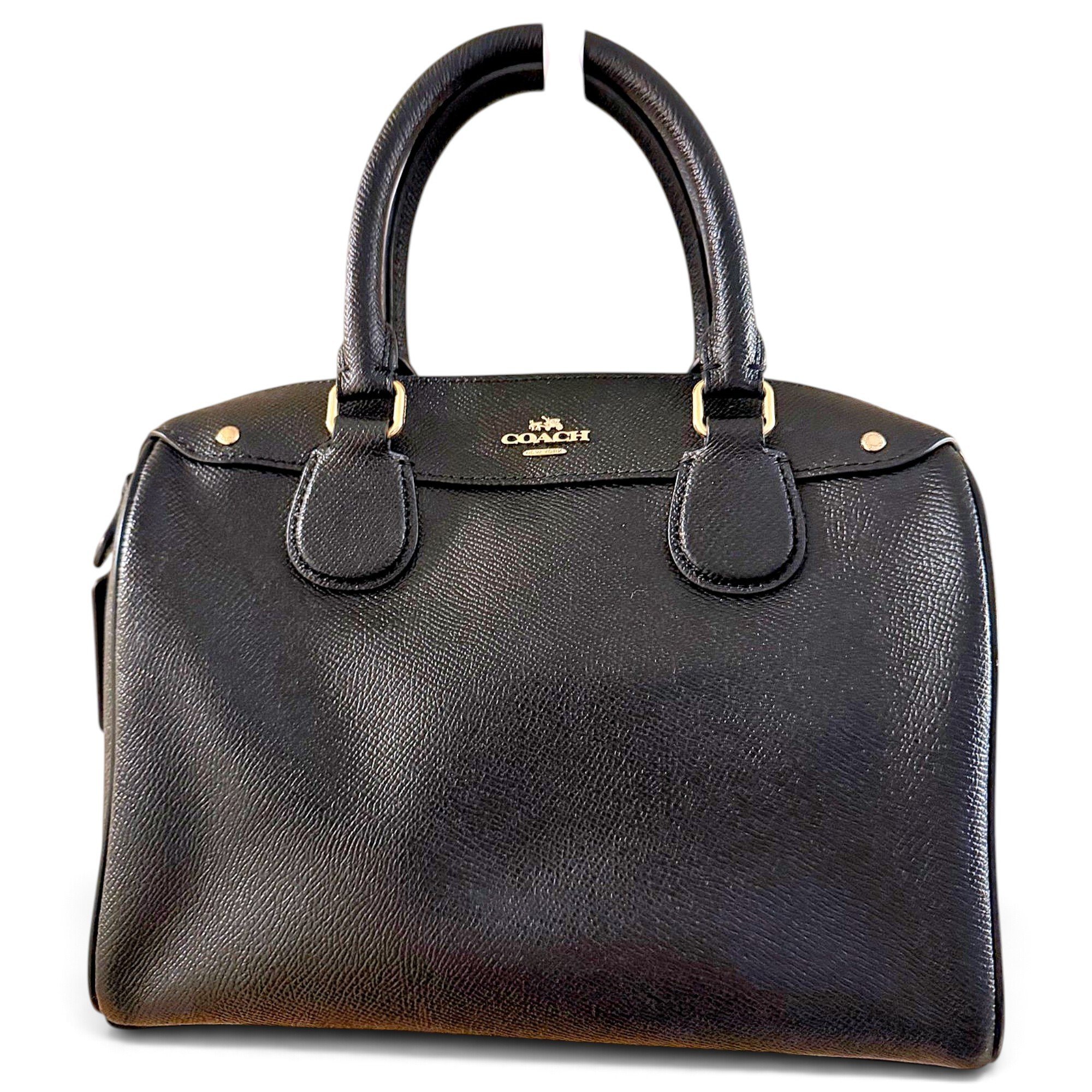 Leather satchel