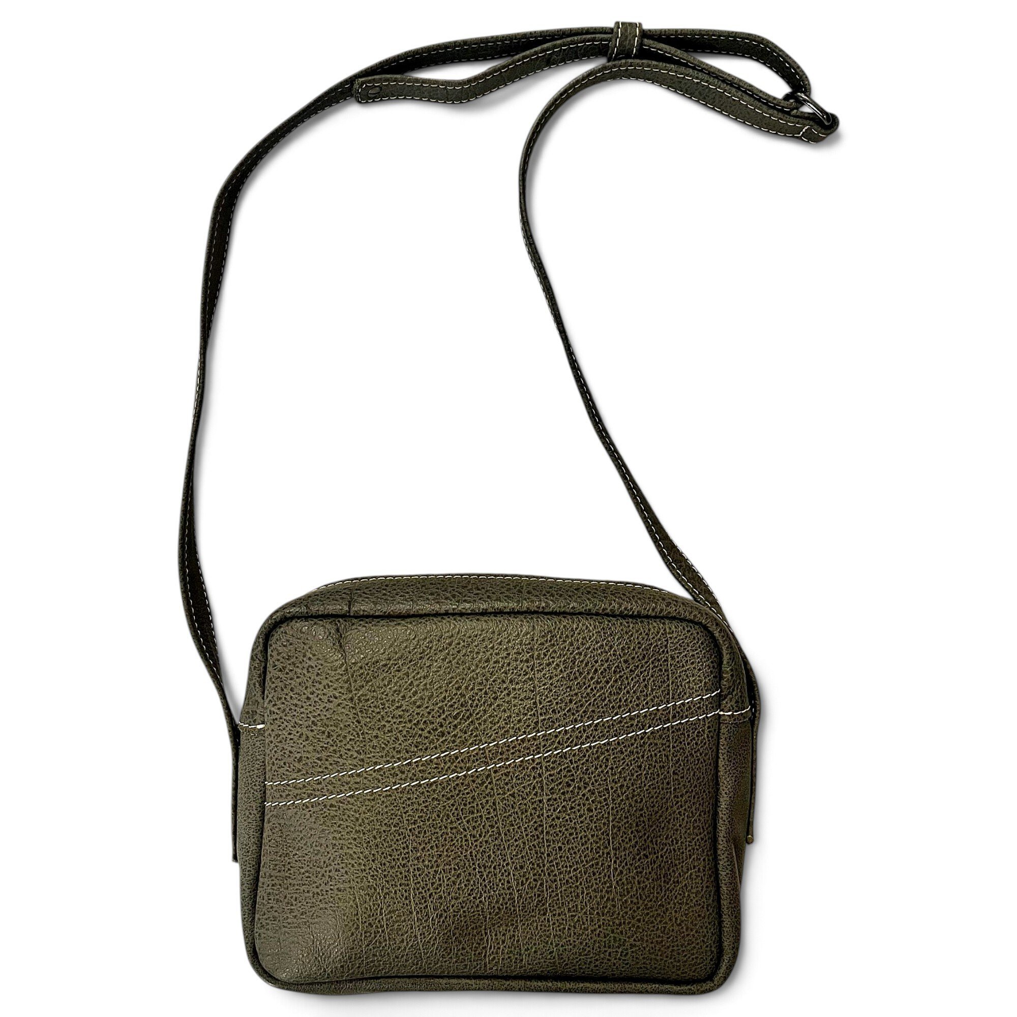 Leather crossbody bag
