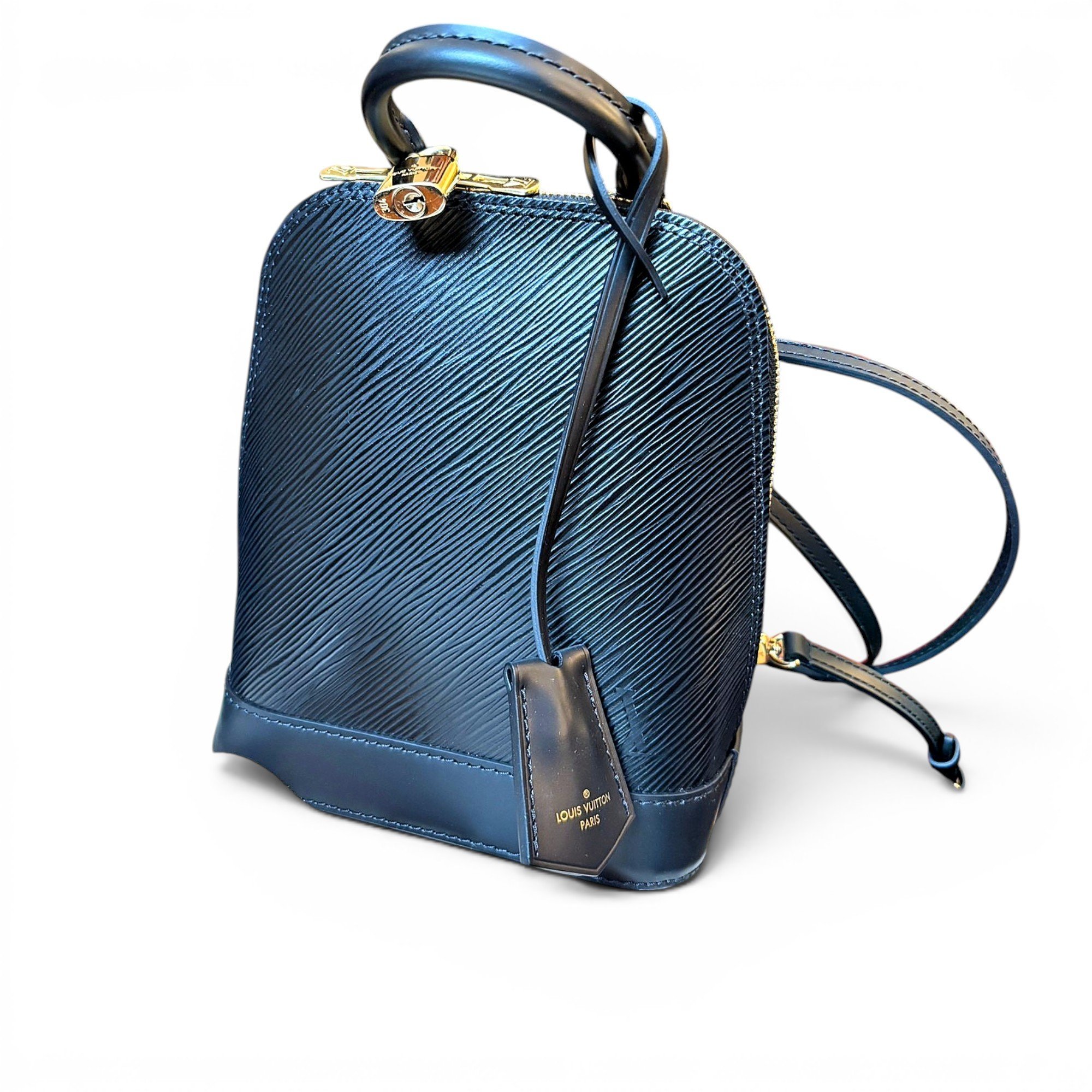 Leather backpack
