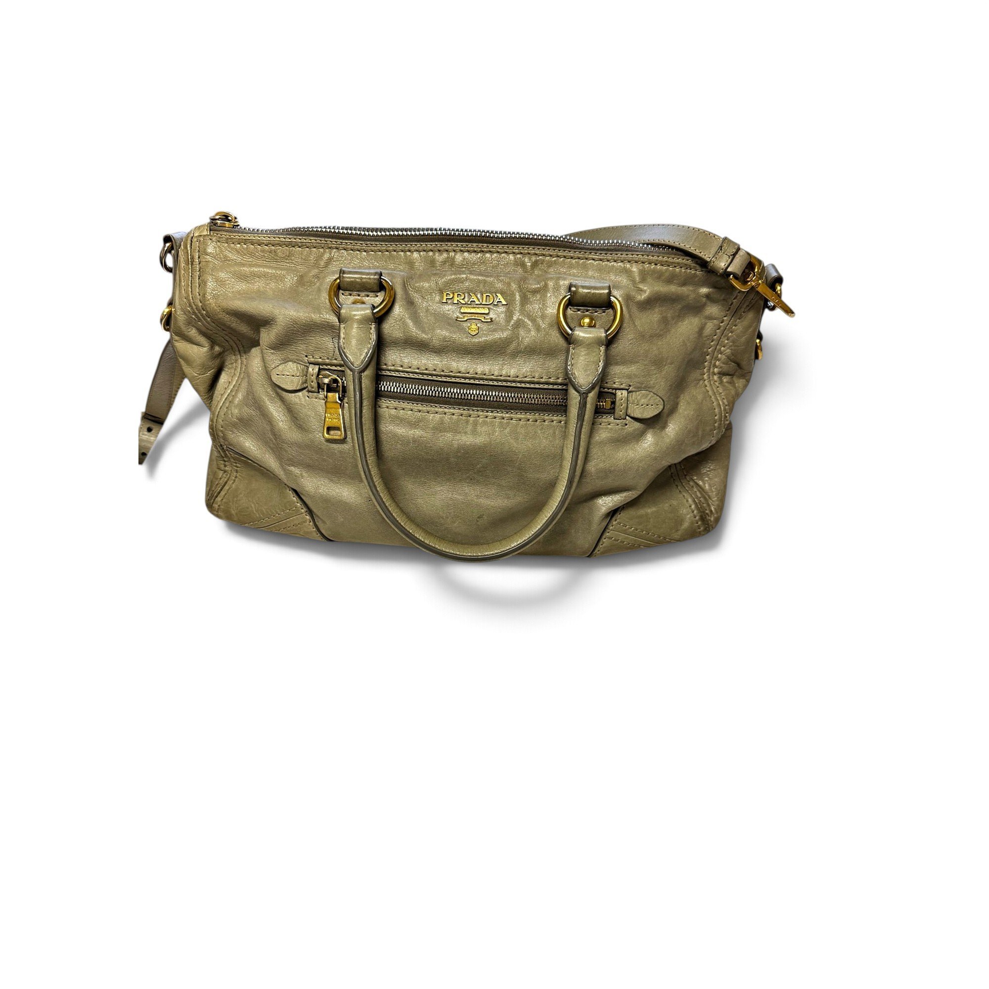 Leather satchel