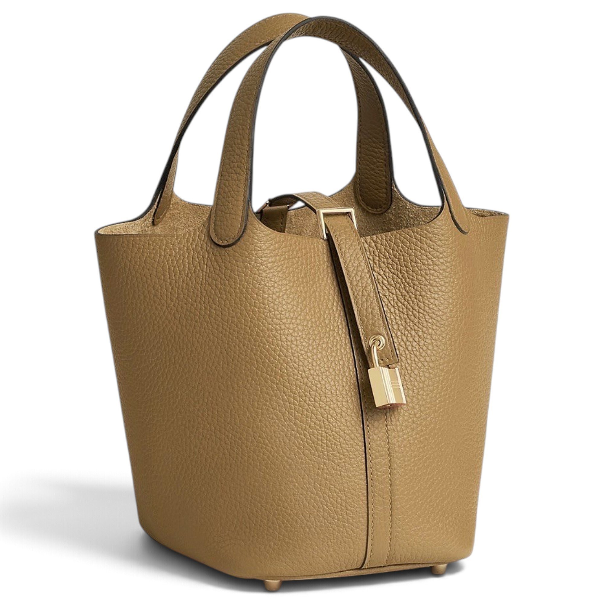 Picotin leather handbag