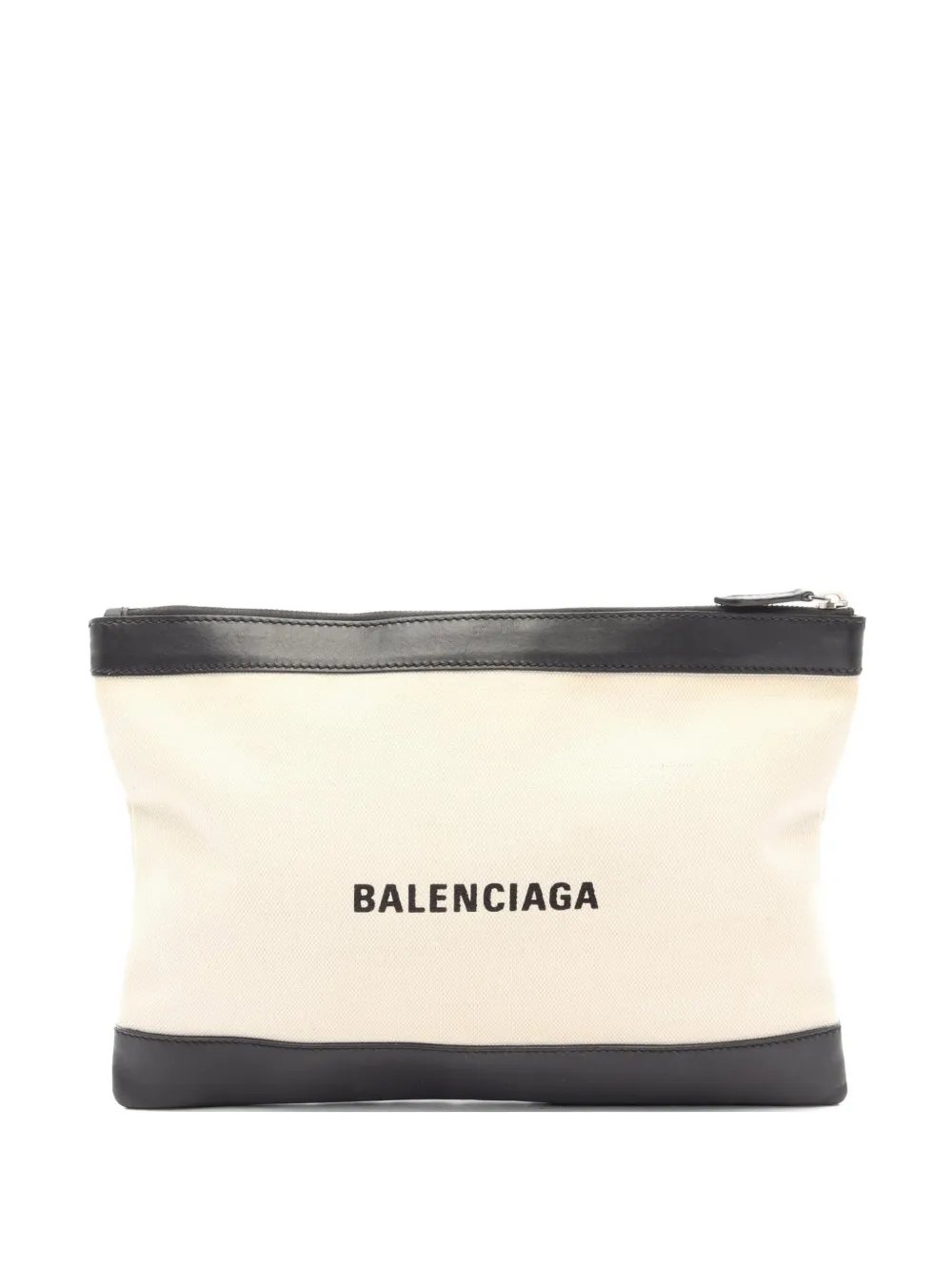 2000s medium Navy Clip clutch bag