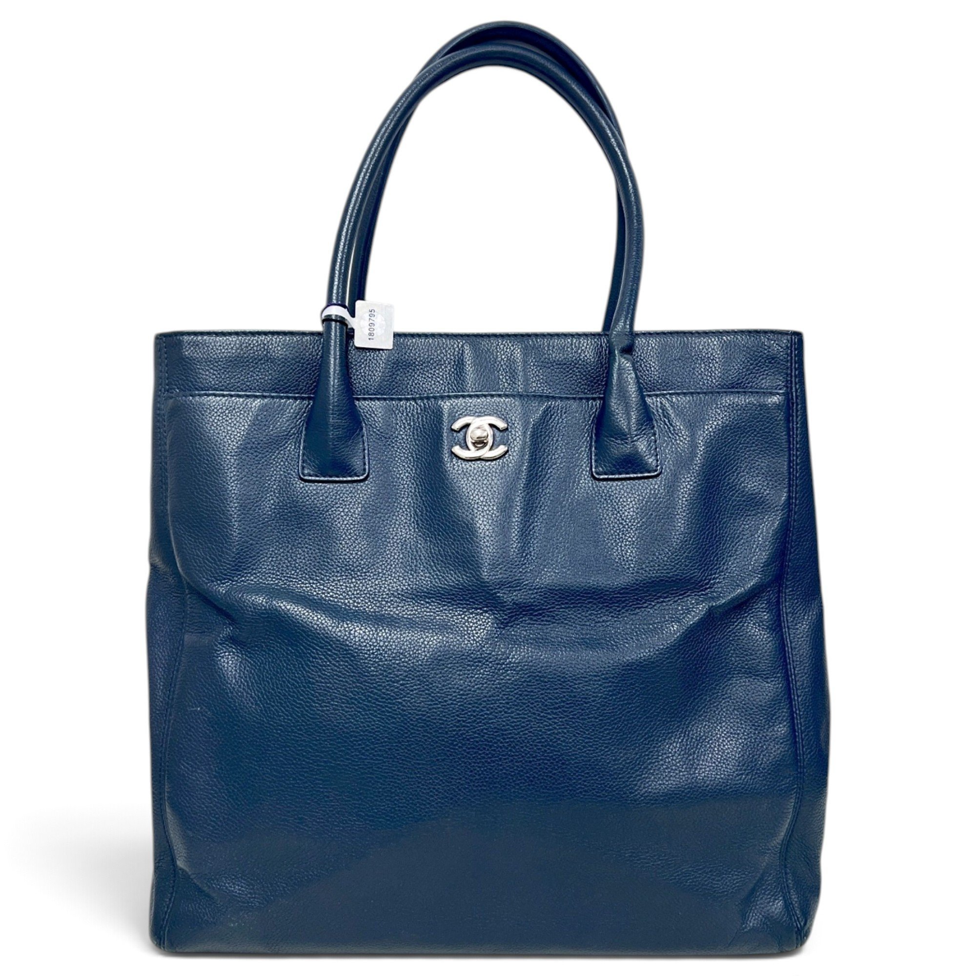 Executive leather tote
