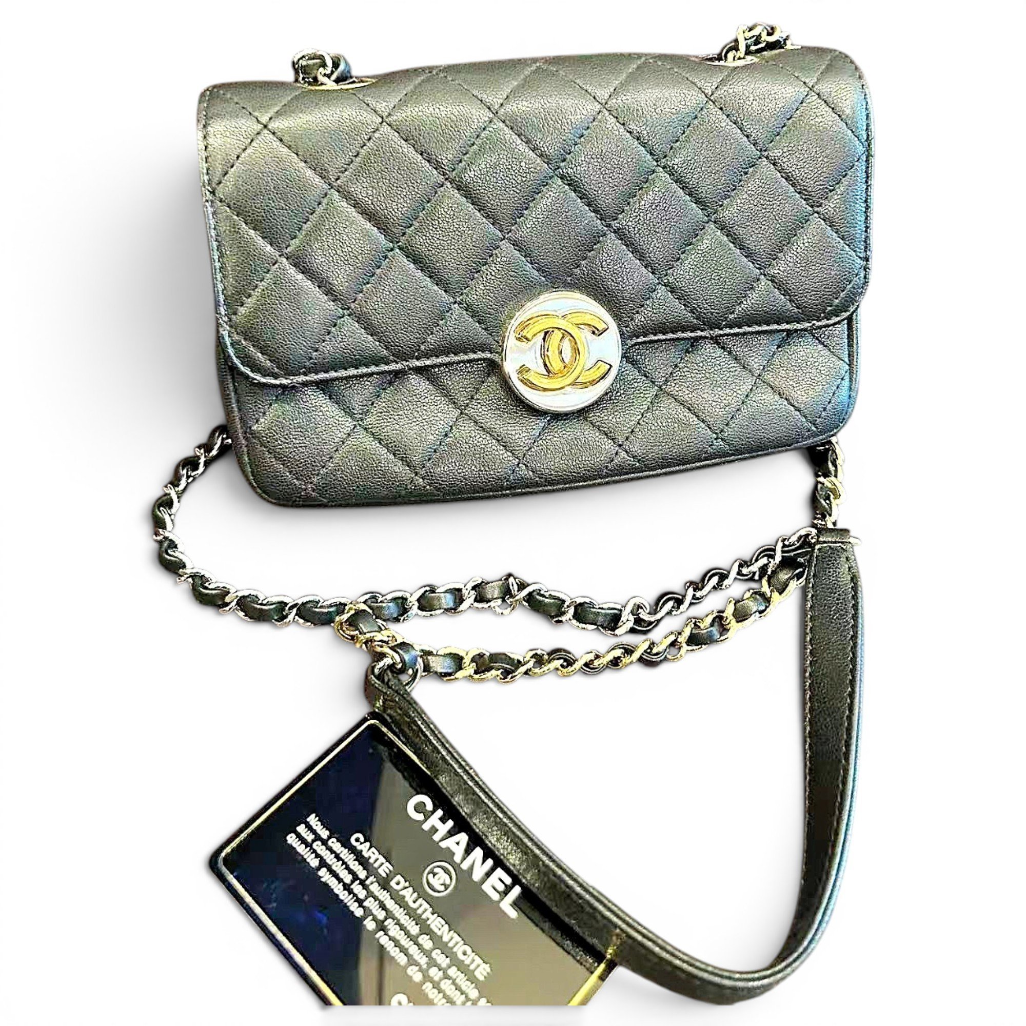 Leather crossbody bag