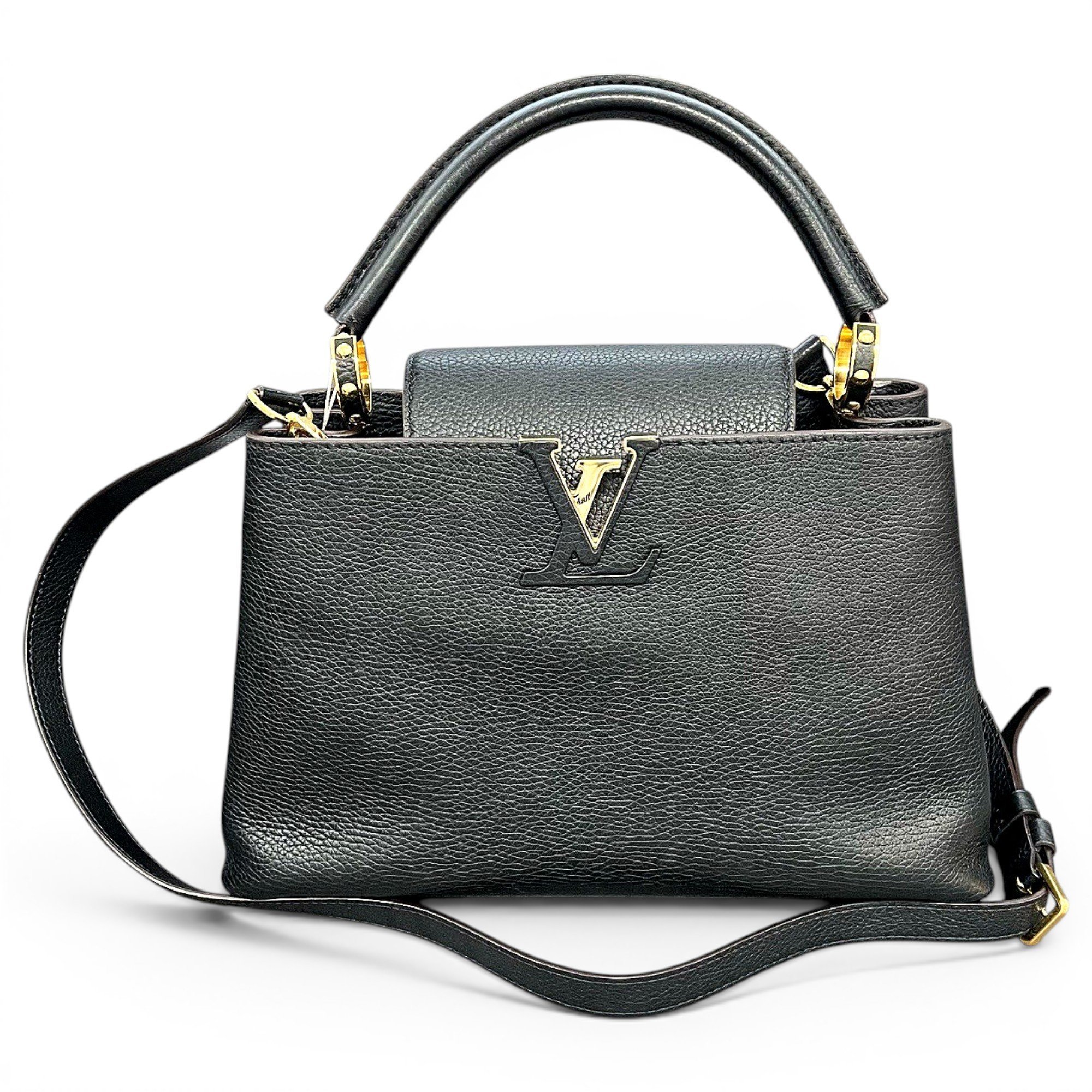 Capucines leather handbag