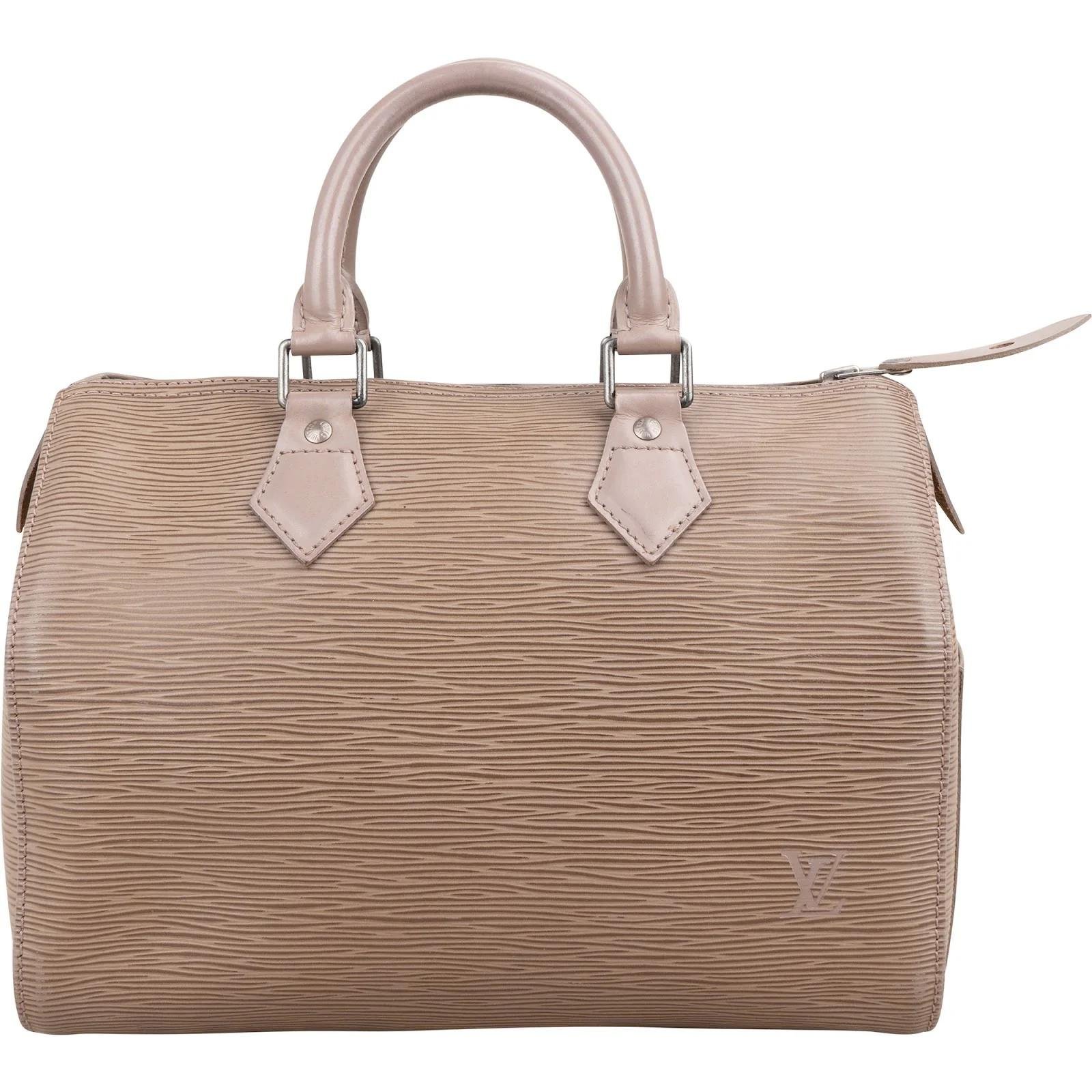 Speedy leather handbag