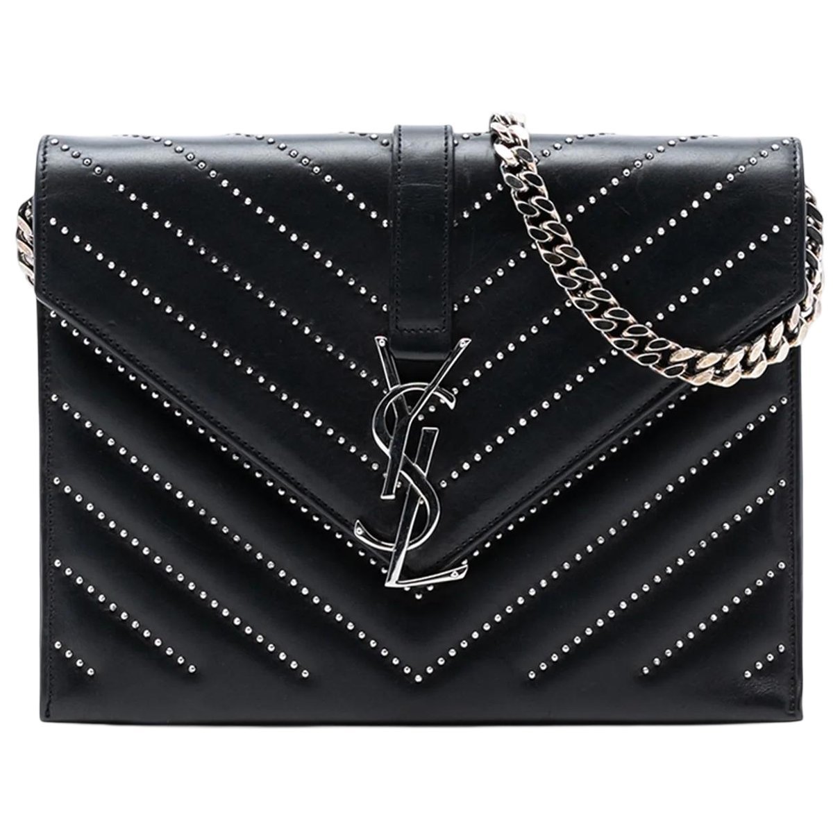 Envelope leather bag