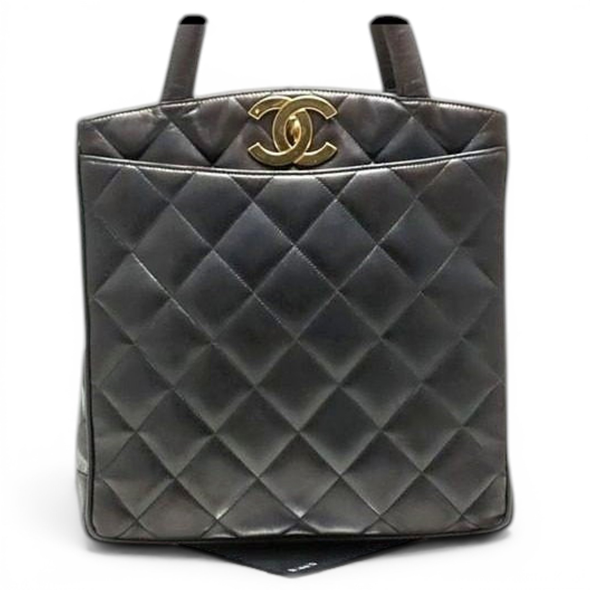 Leather tote