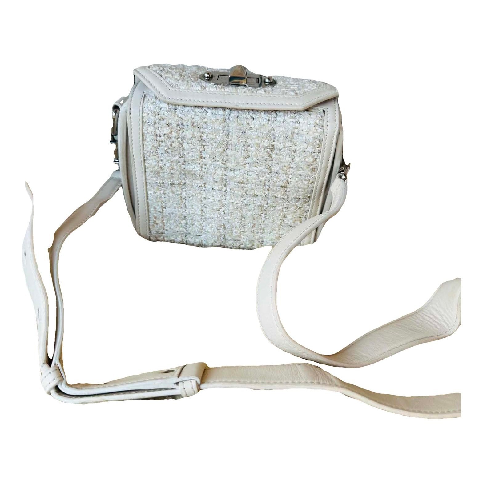 Alexander McQueen Box 19 leather handbag