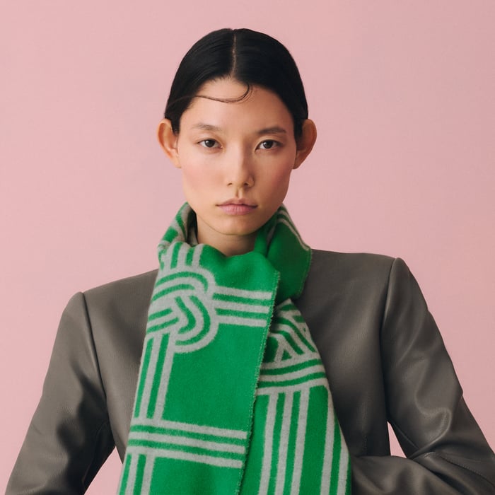 Petite Casaque Noeuds Marins Scarf