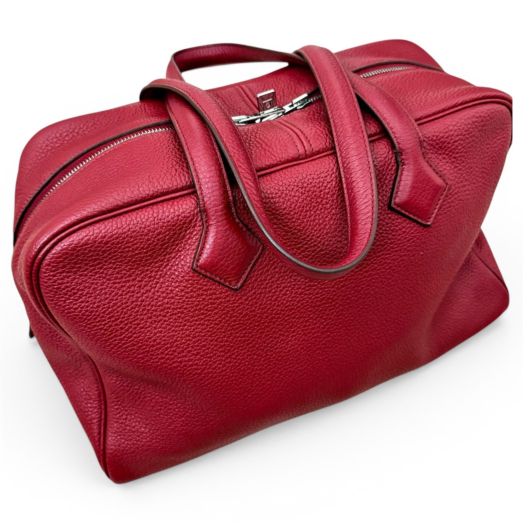 Victoria leather handbag