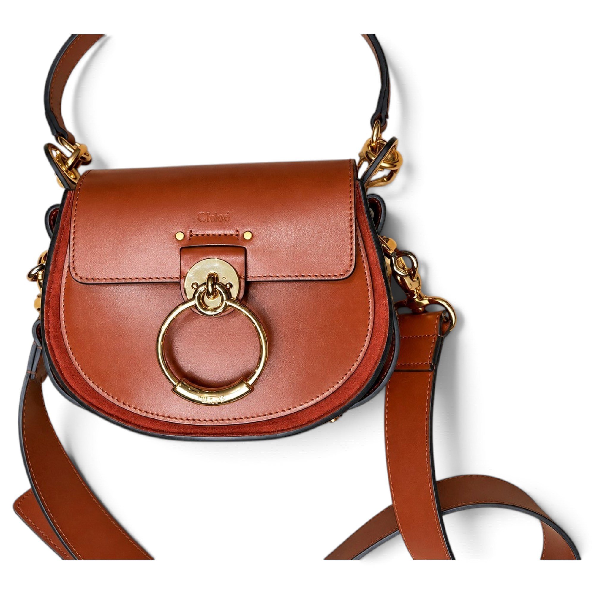Tess leather handbag