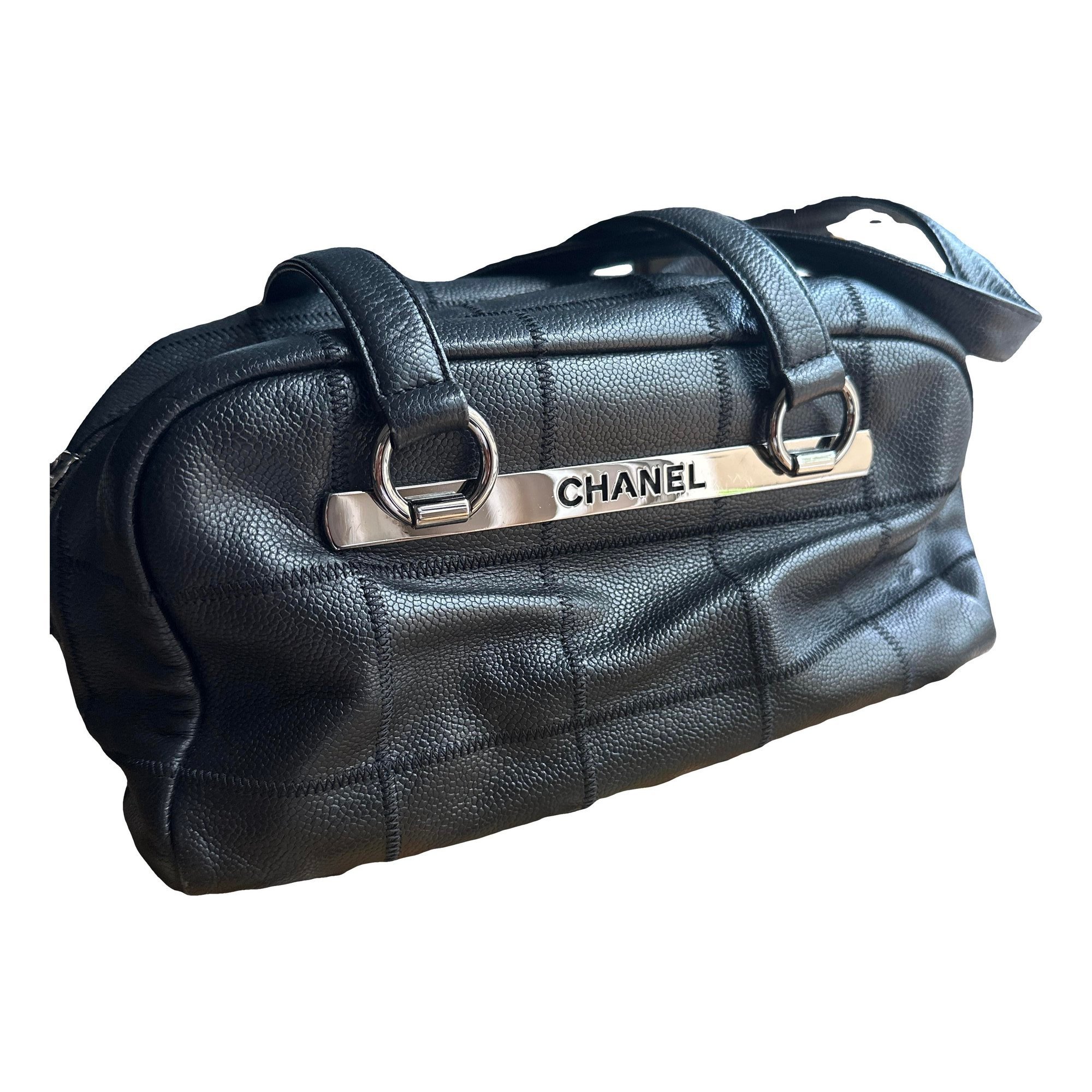 East West Chocolate Bar leather handbag