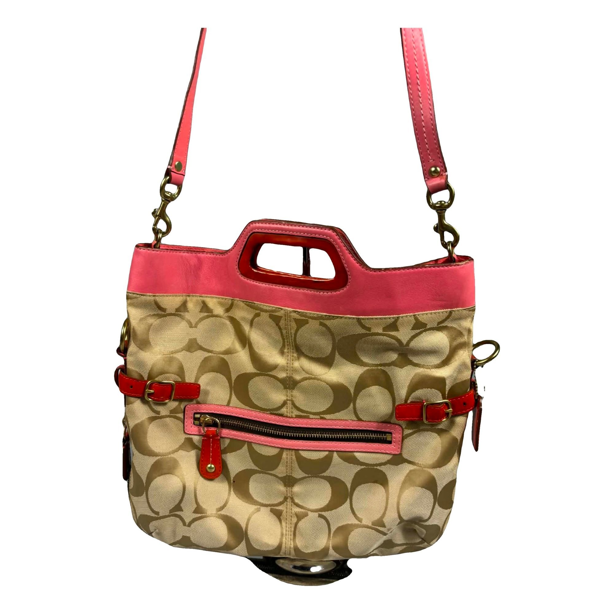 CITY ZIP TOTE leather tote