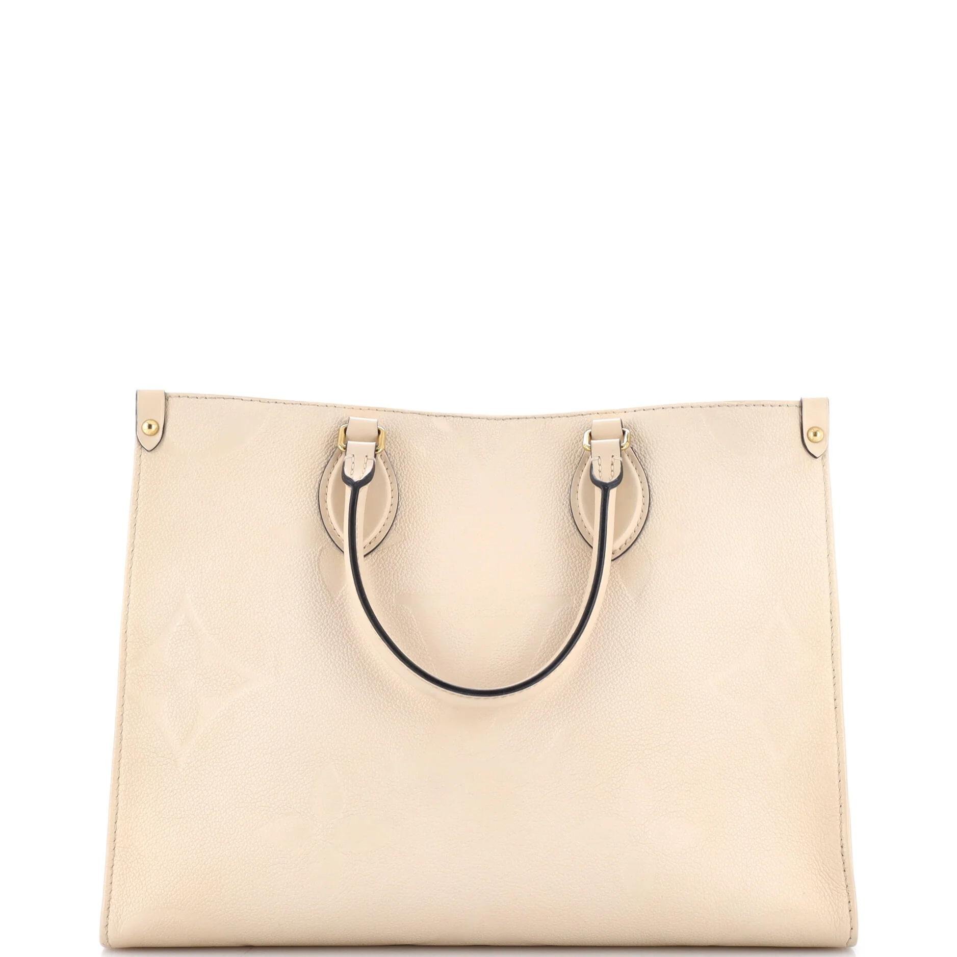 Onthego leather tote