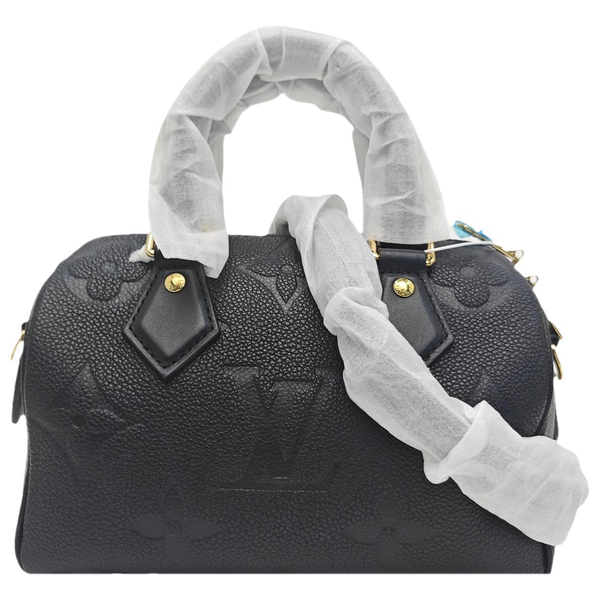 Nano Speedy / Mini HL leather handbag