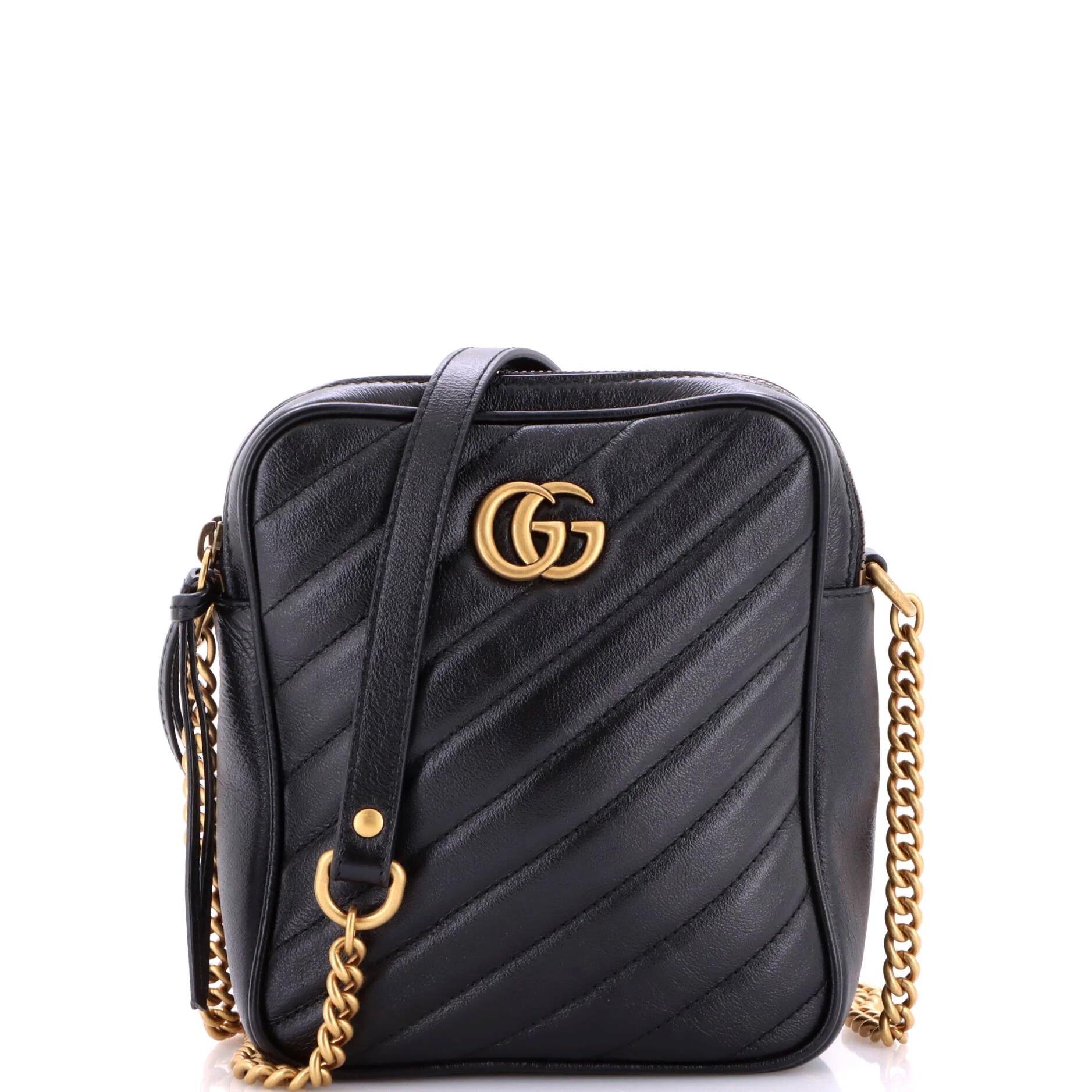 Leather crossbody bag
