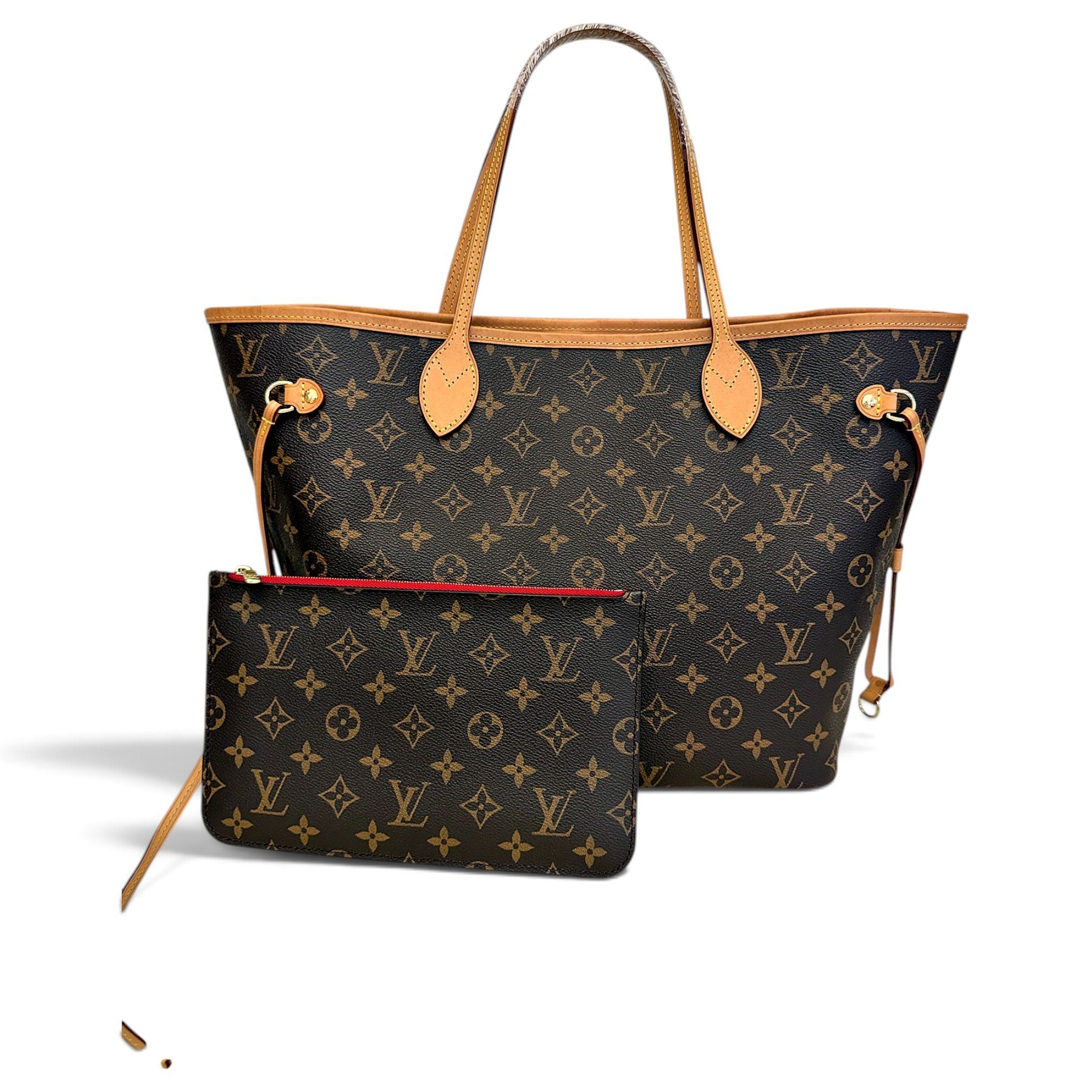 Neverfull leather tote