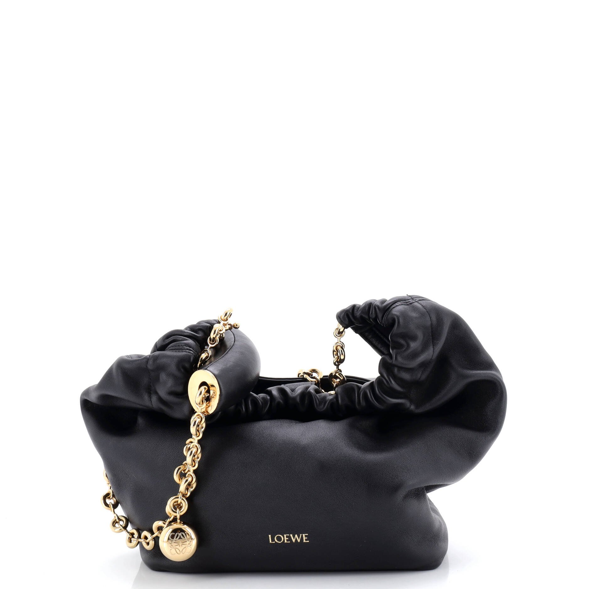 Loewe Squeeze Hobo Bag Leather Small