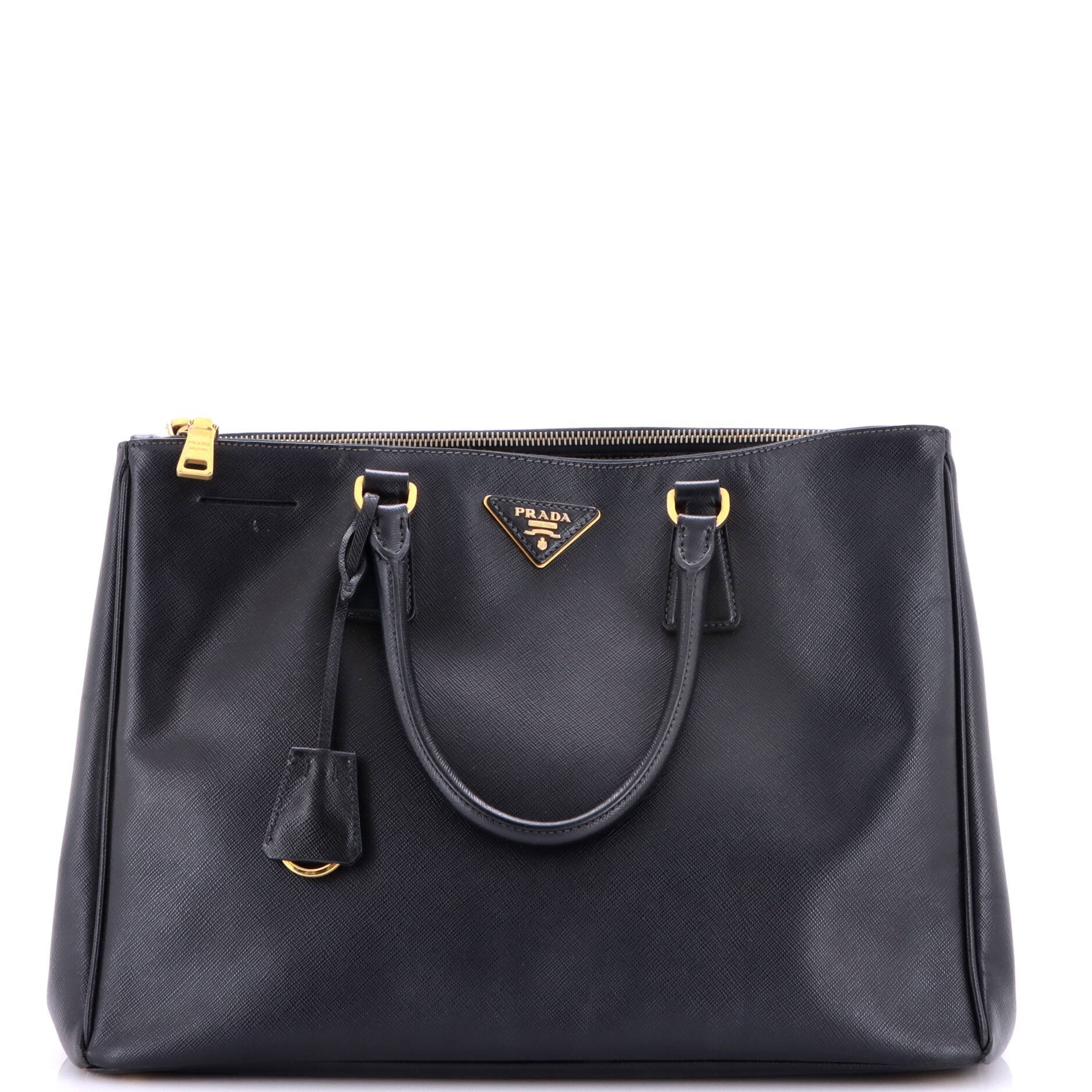 Leather tote