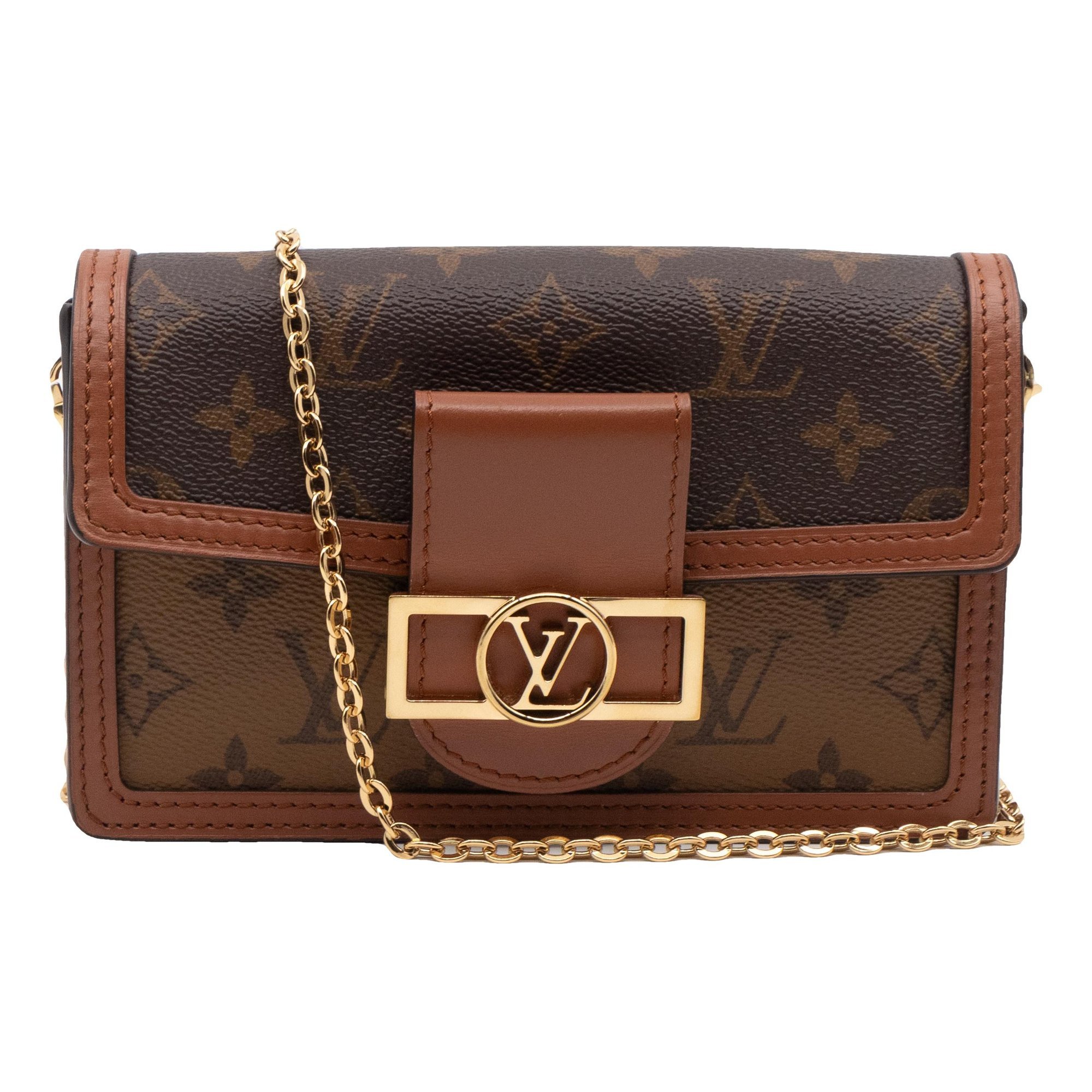 Dauphine Chain Wallet cloth crossbody bag
