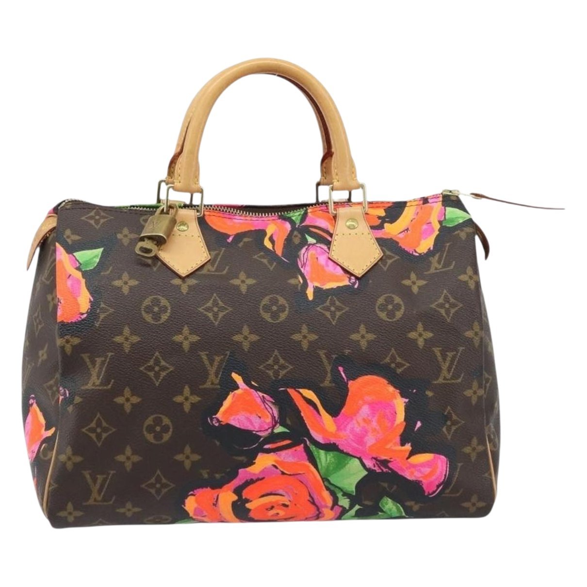 Speedy leather handbag