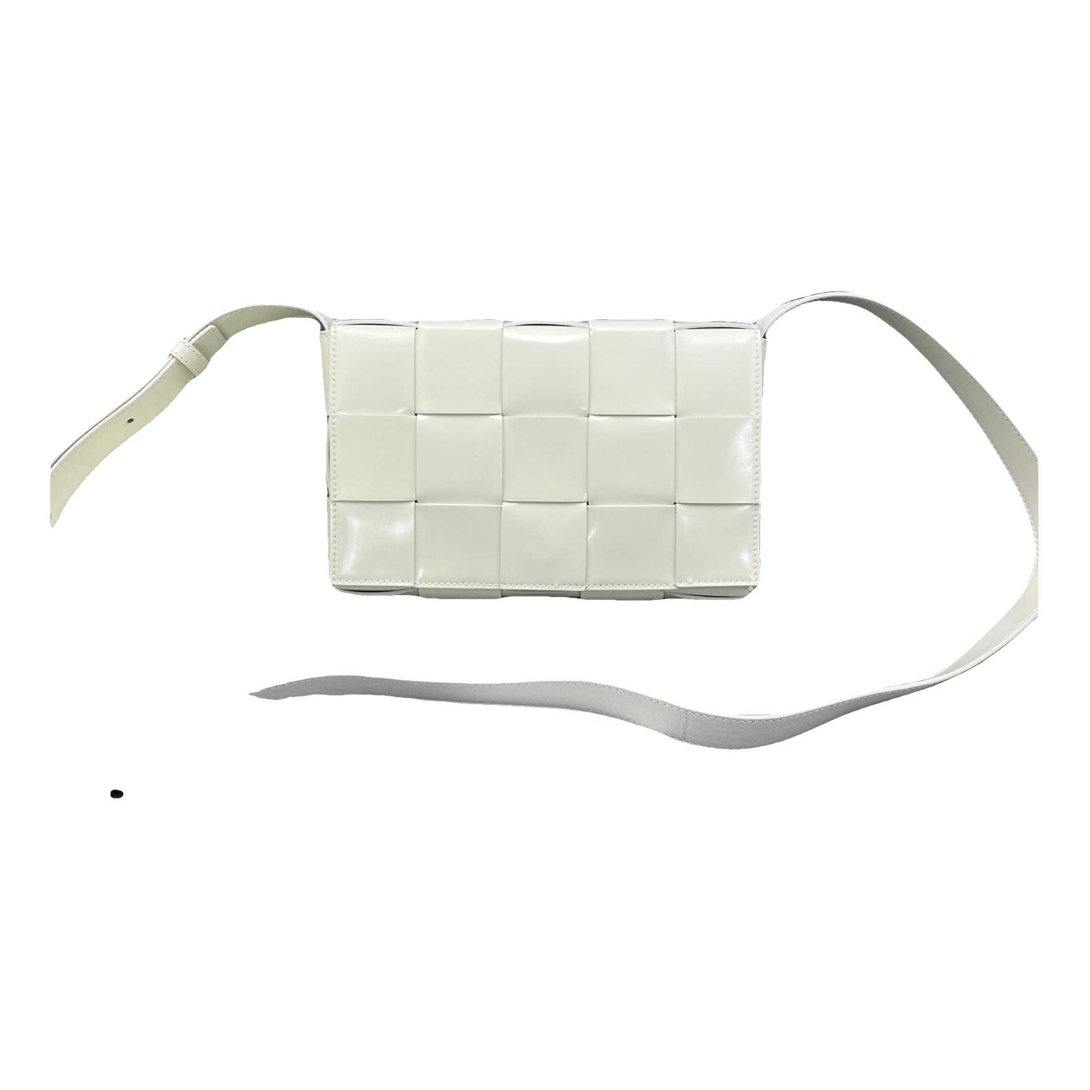 Cassette leather handbag