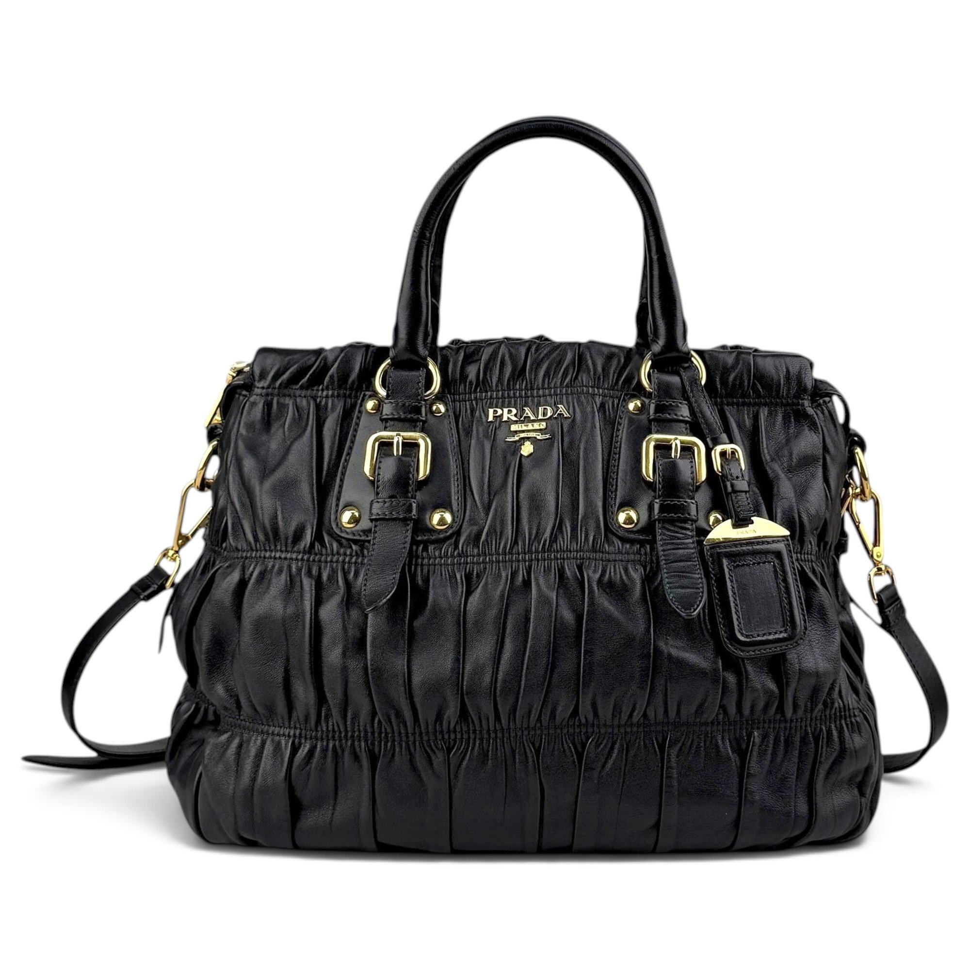 Leather handbag