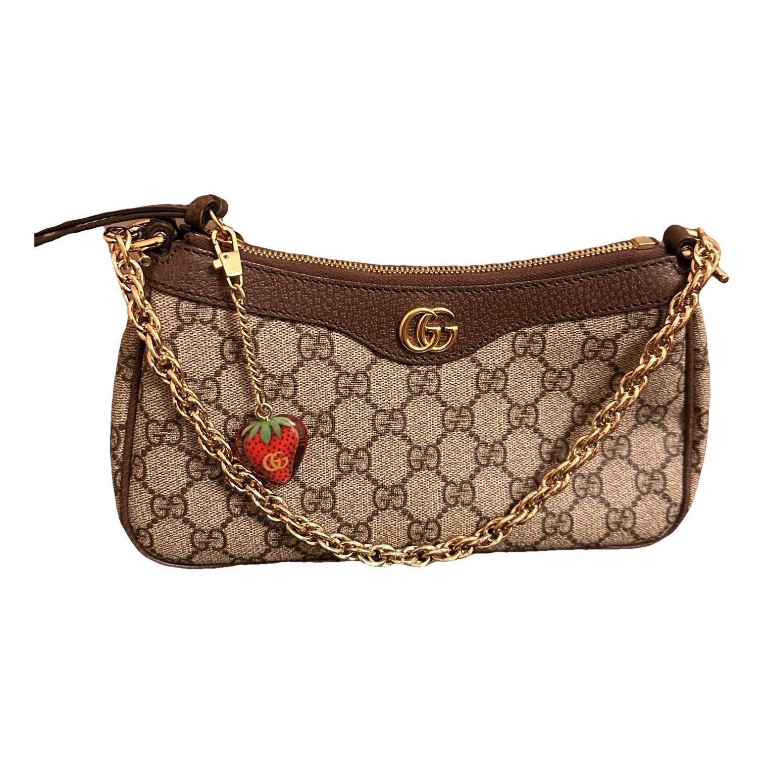 Ophidia patent leather crossbody bag