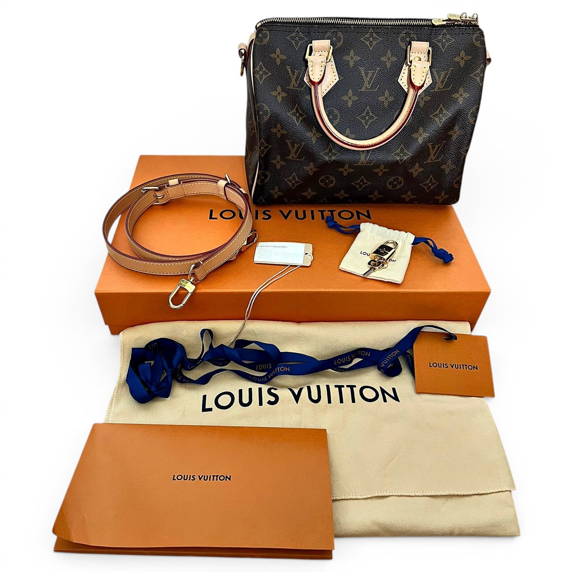 Speedy Bandoulière cloth handbag