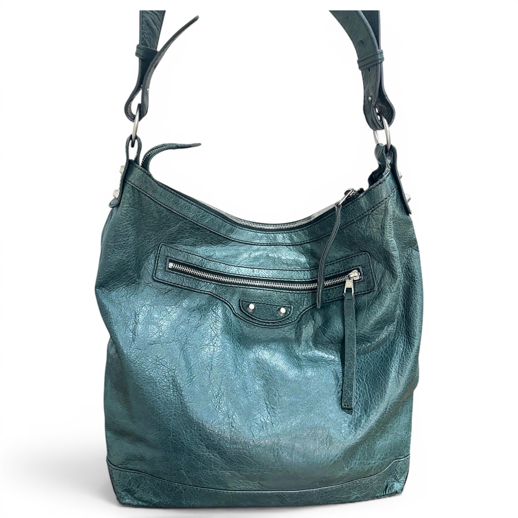 Day leather handbag