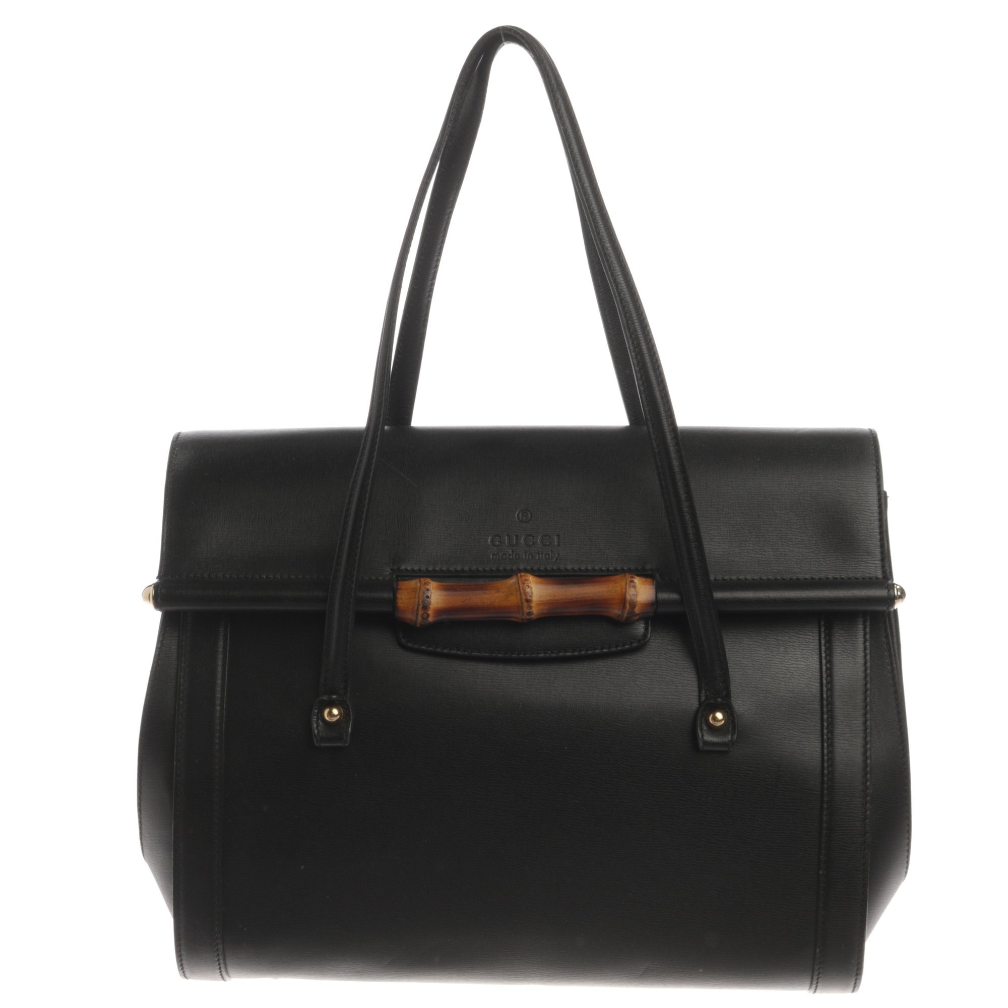 Bamboo leather bag
